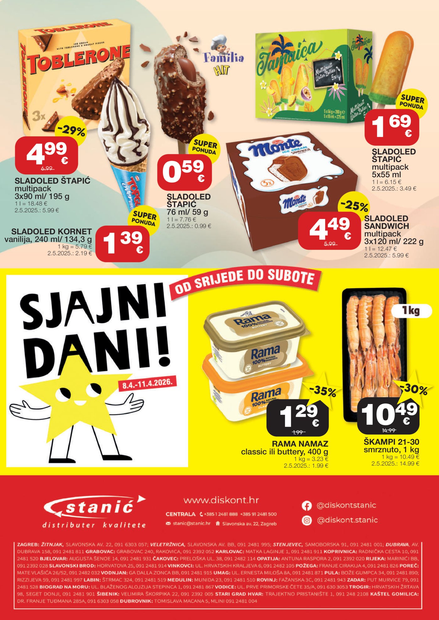Diskont Stanić katalog Akcija 01.04.-15.04.2026.