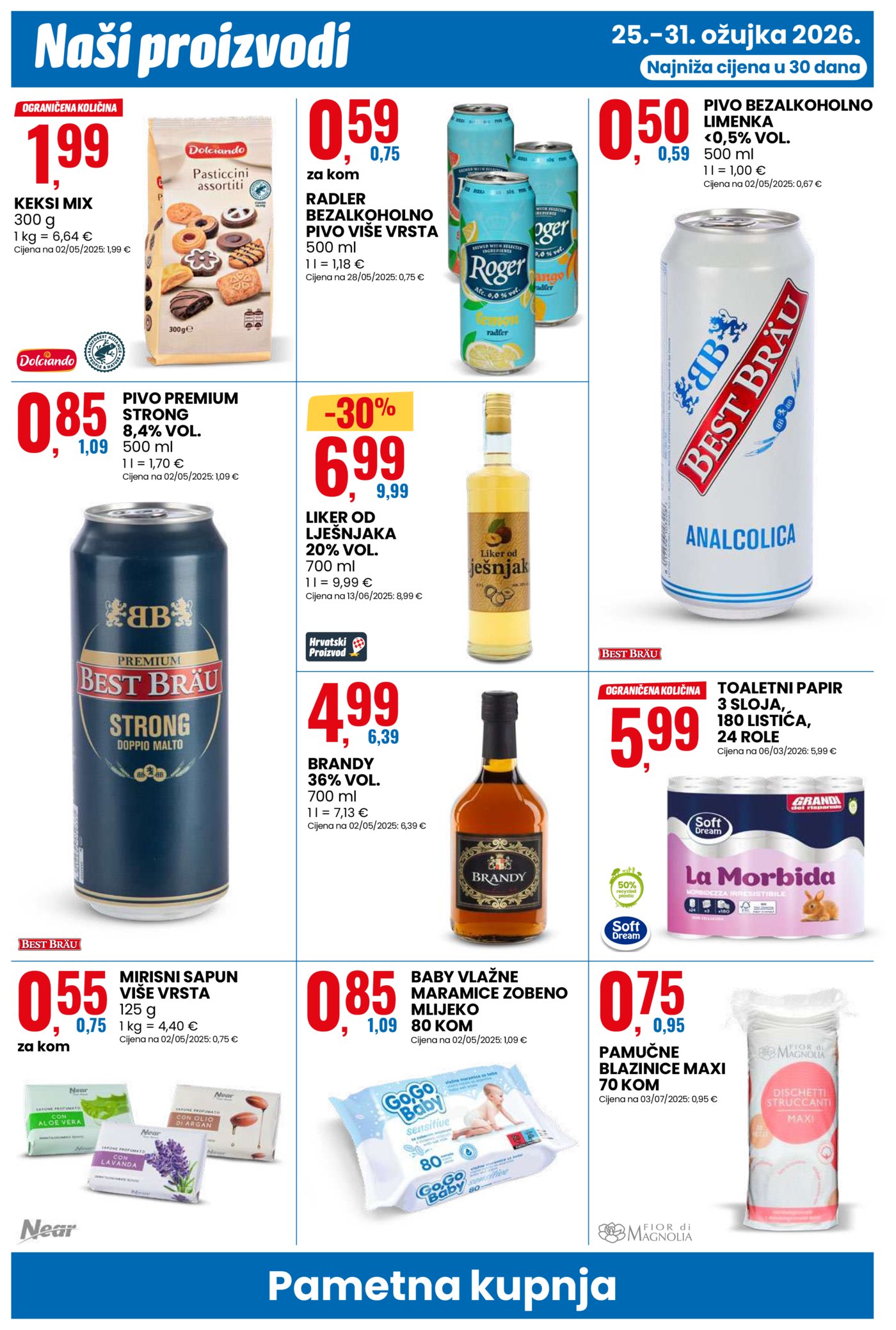 Eurospin katalog Pametna kupnja 25.03. - 31.03.2026.