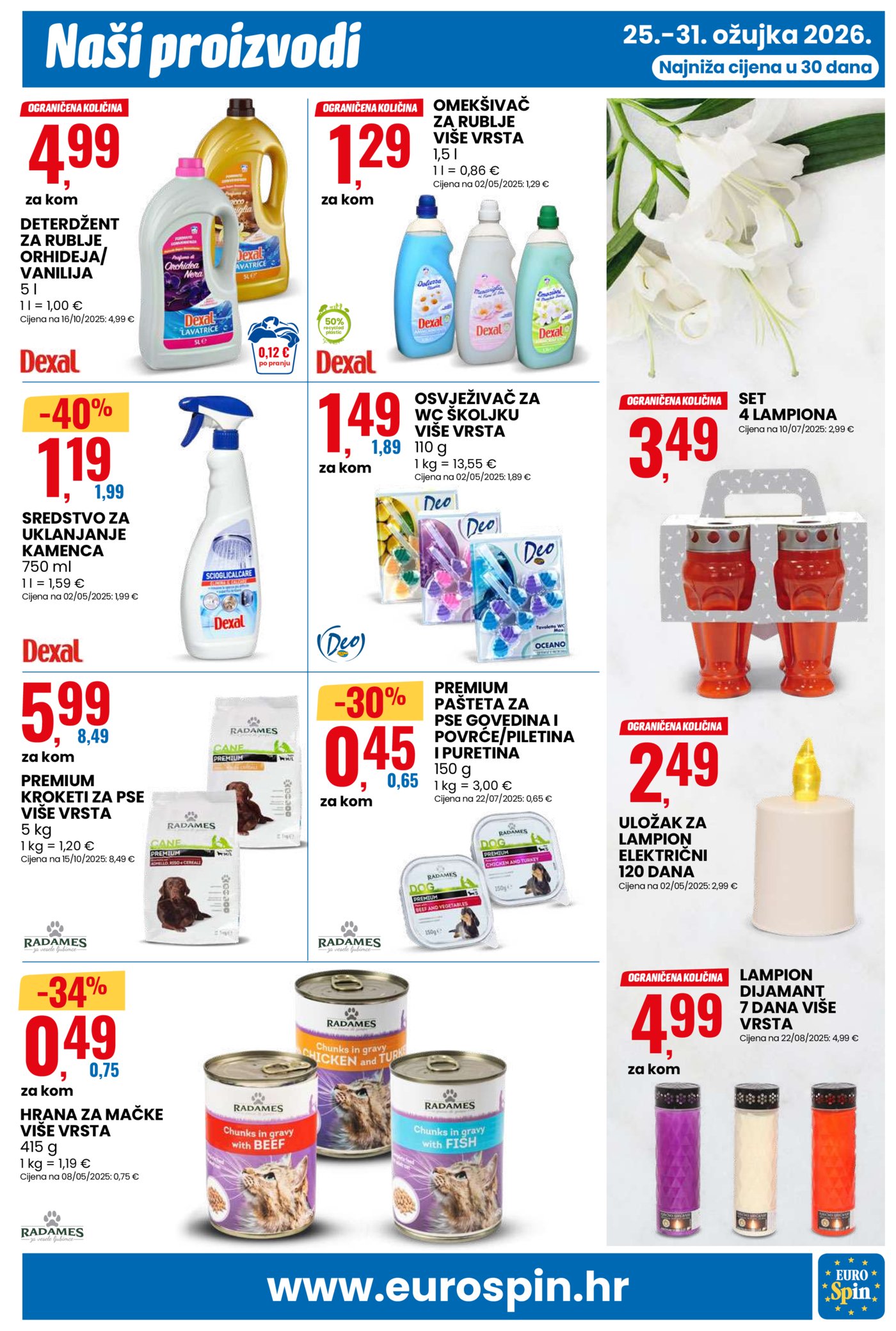 Eurospin katalog Pametna kupnja 25.03. - 31.03.2026.