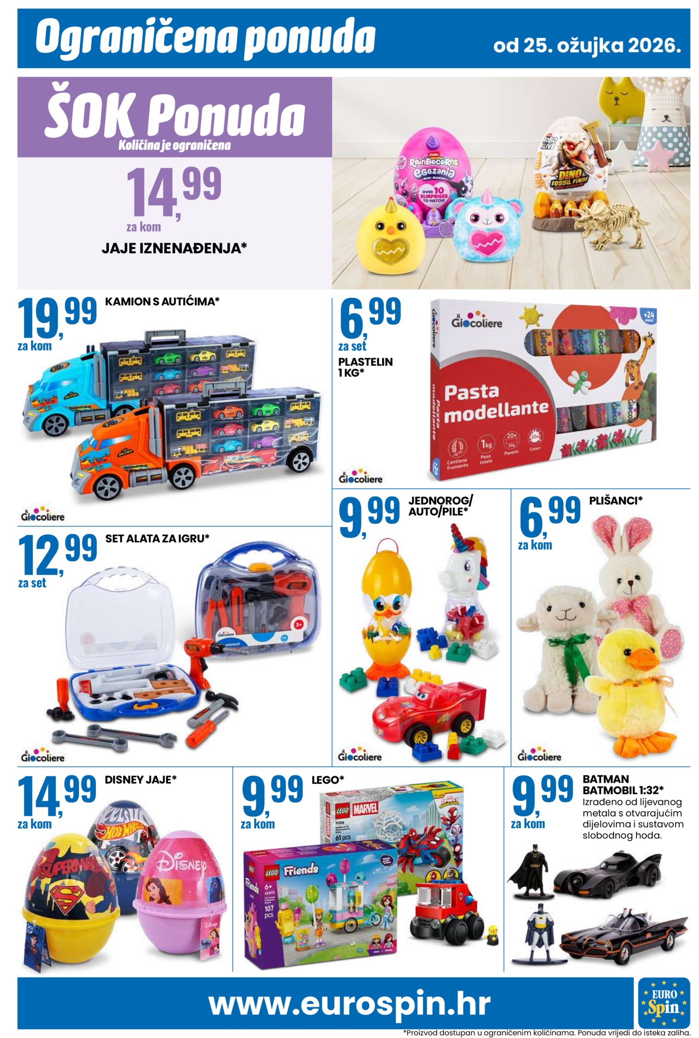 Eurospin katalog Pametna kupnja 25.03. - 31.03.2026.