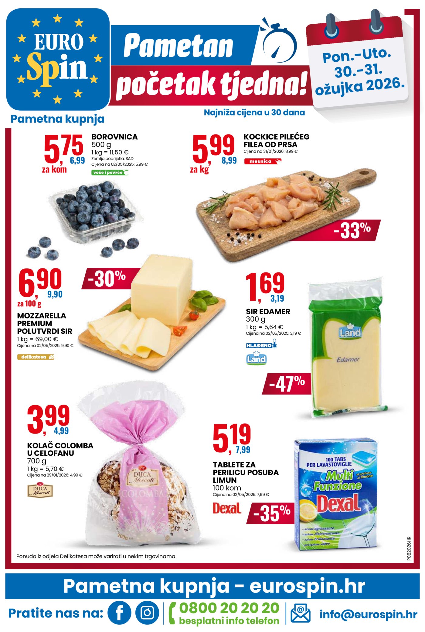 Eurospin katalog Pametna kupnja 25.03. - 31.03.2026.