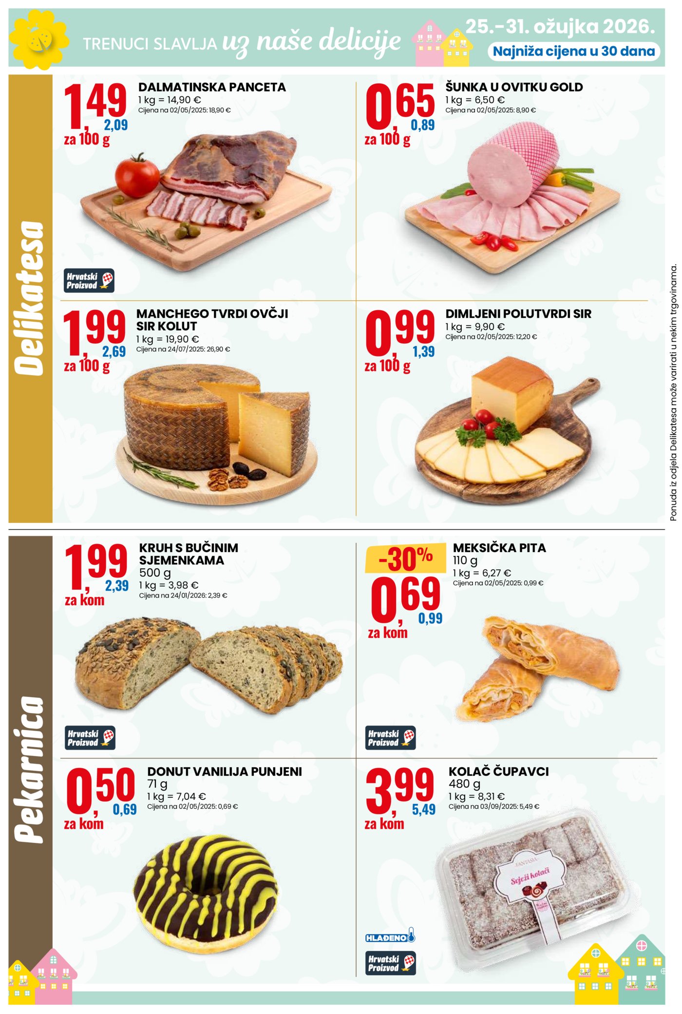 Eurospin katalog Pametna kupnja 25.03. - 31.03.2026.