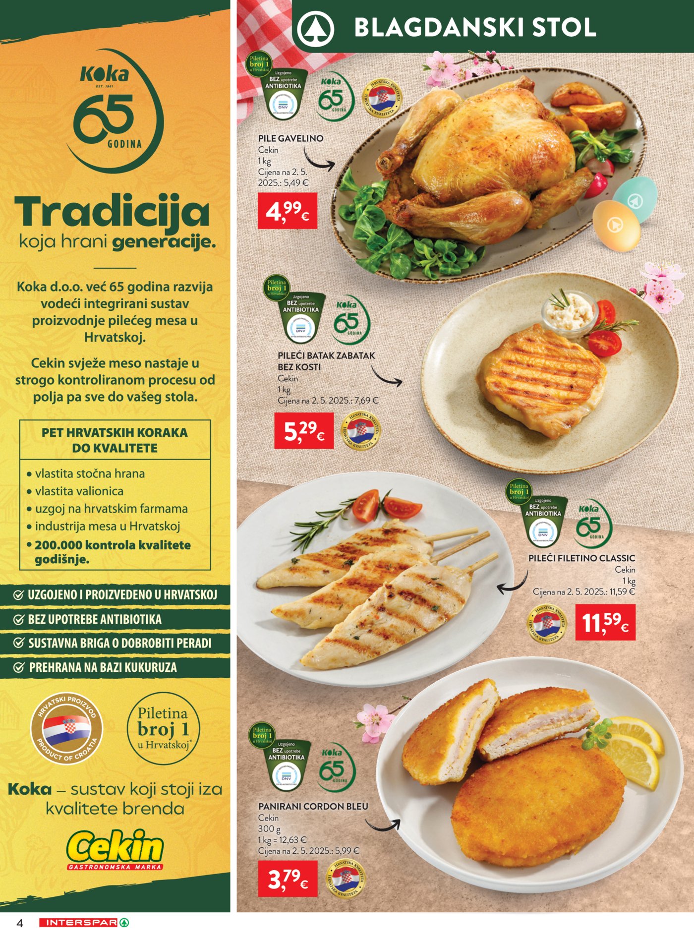 INTERSPAR katalog Akcija 25.03. - 07.04.2026.