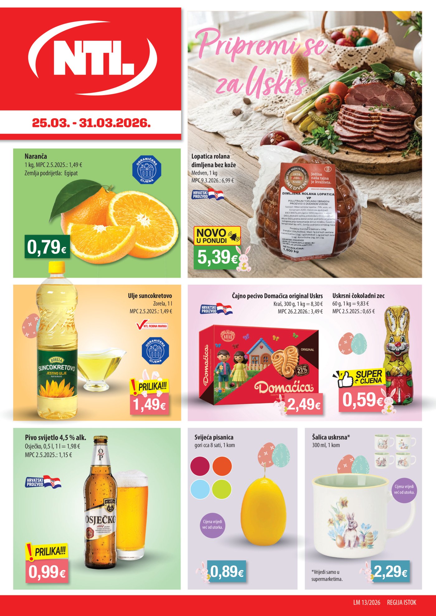 NTL katalog Akcija 25.03.-31.03.2026. istok