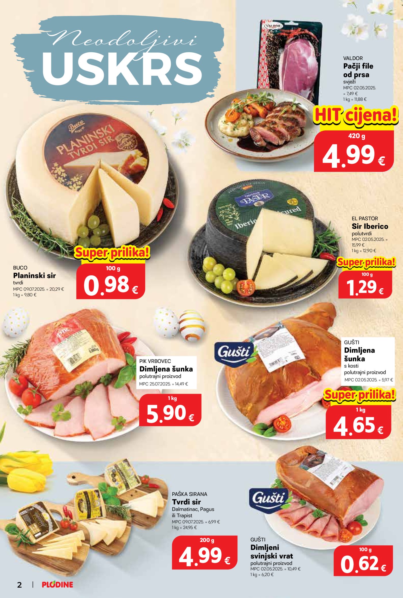 Plodine katalog Akcija 25.03. - 31.03.2026.