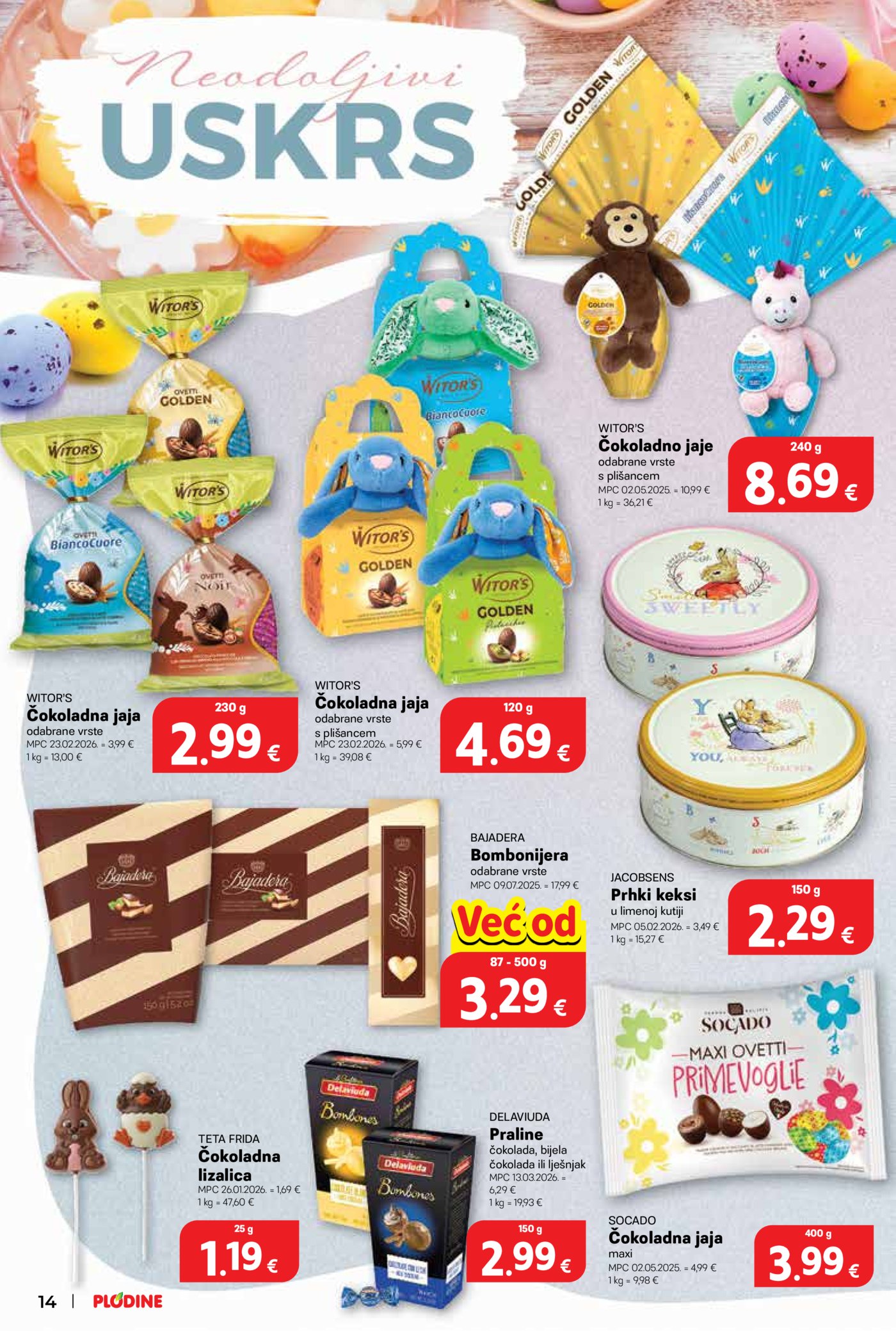 Plodine katalog Akcija 25.03. - 31.03.2026.