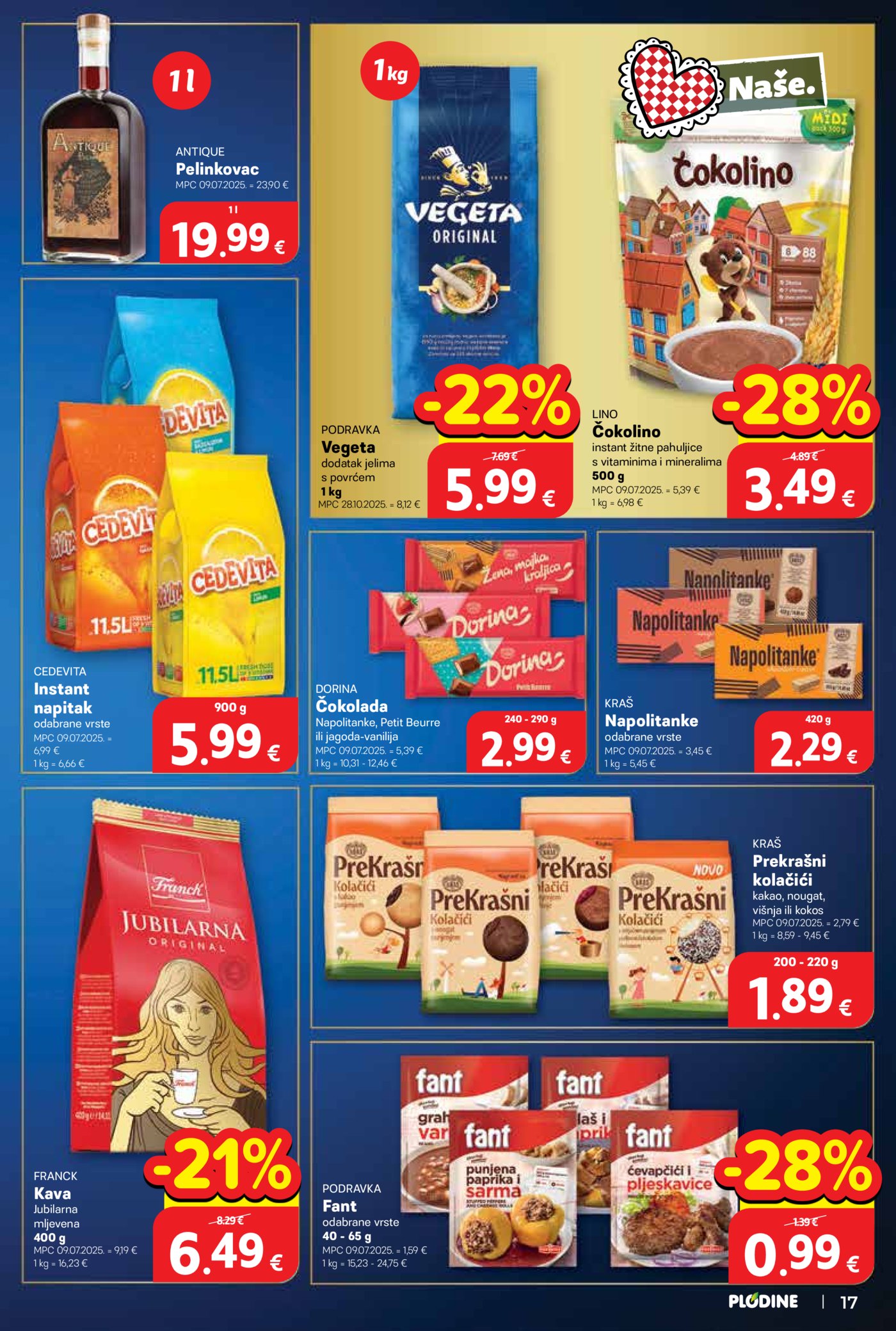 Plodine katalog Akcija 25.03. - 31.03.2026.