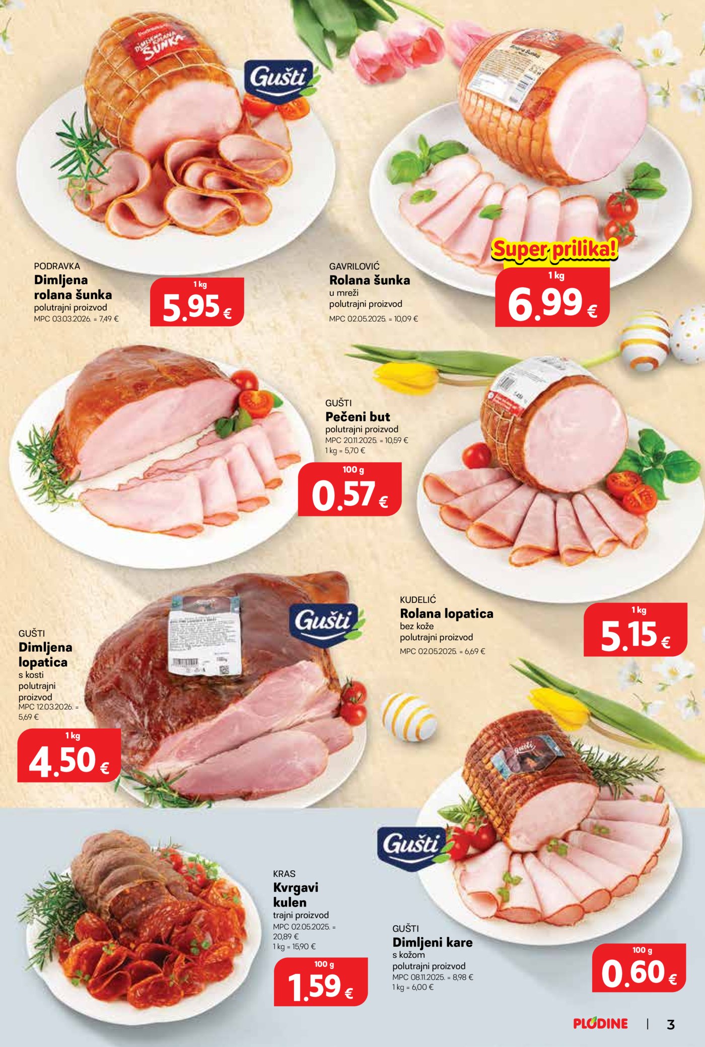 Plodine katalog Akcija 25.03. - 31.03.2026.