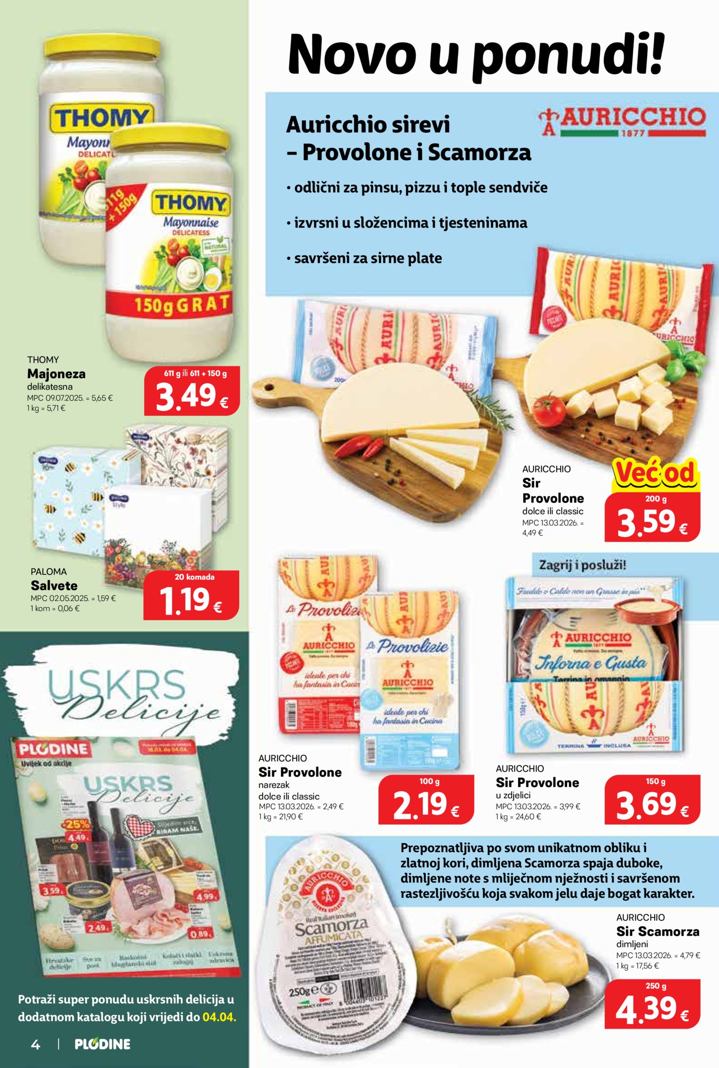 Plodine katalog Akcija 25.03. - 31.03.2026.