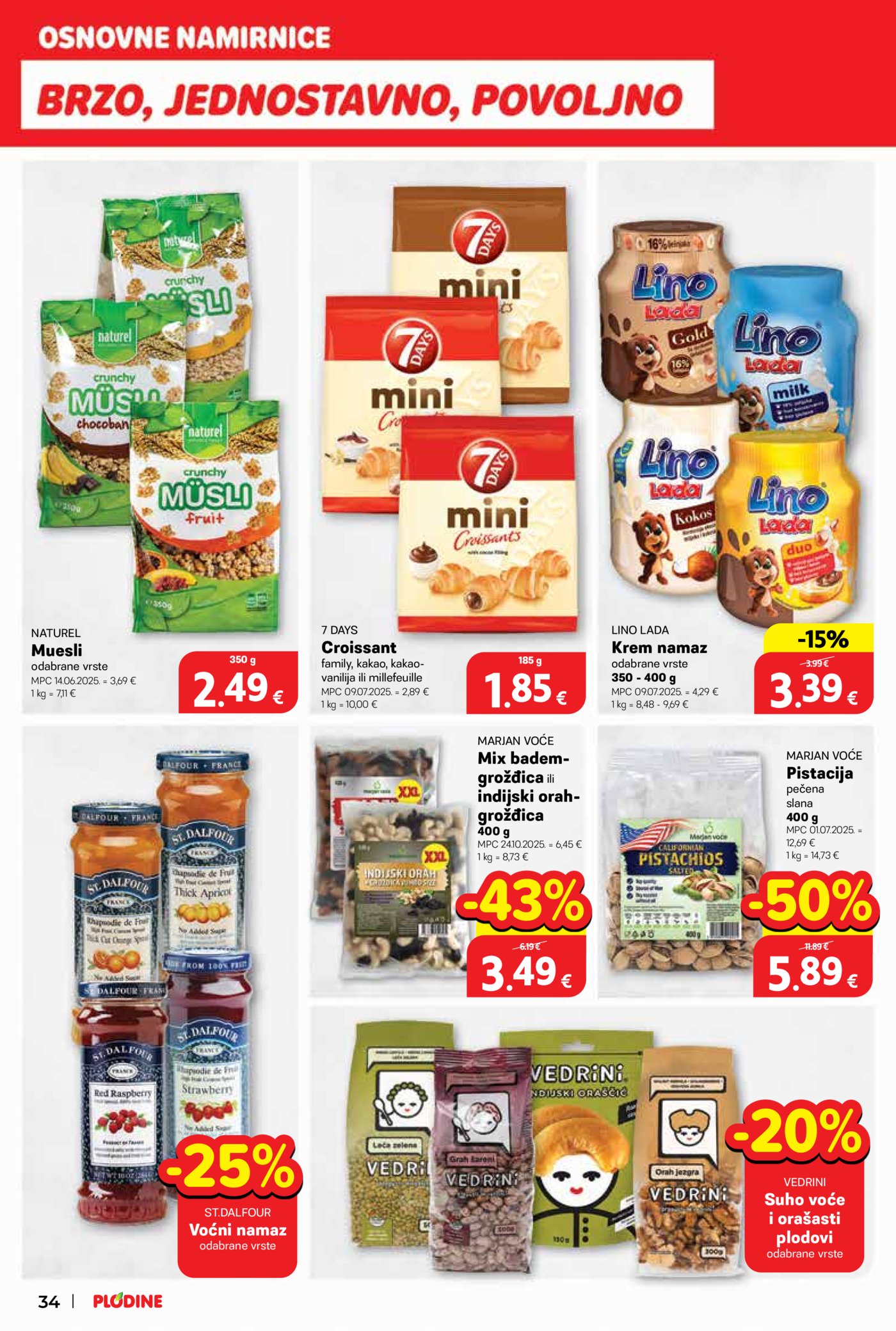 Plodine katalog Akcija 25.03. - 31.03.2026.