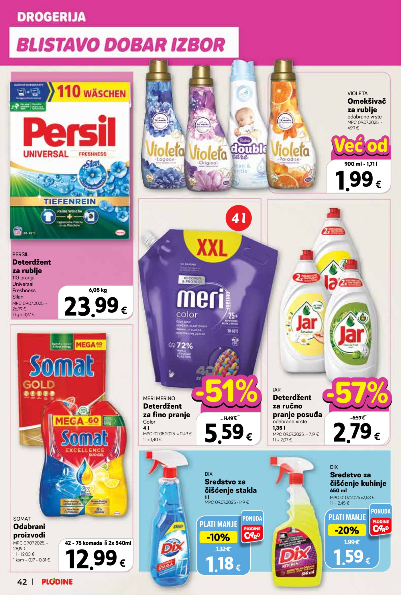 Plodine katalog Akcija 25.03. - 31.03.2026.