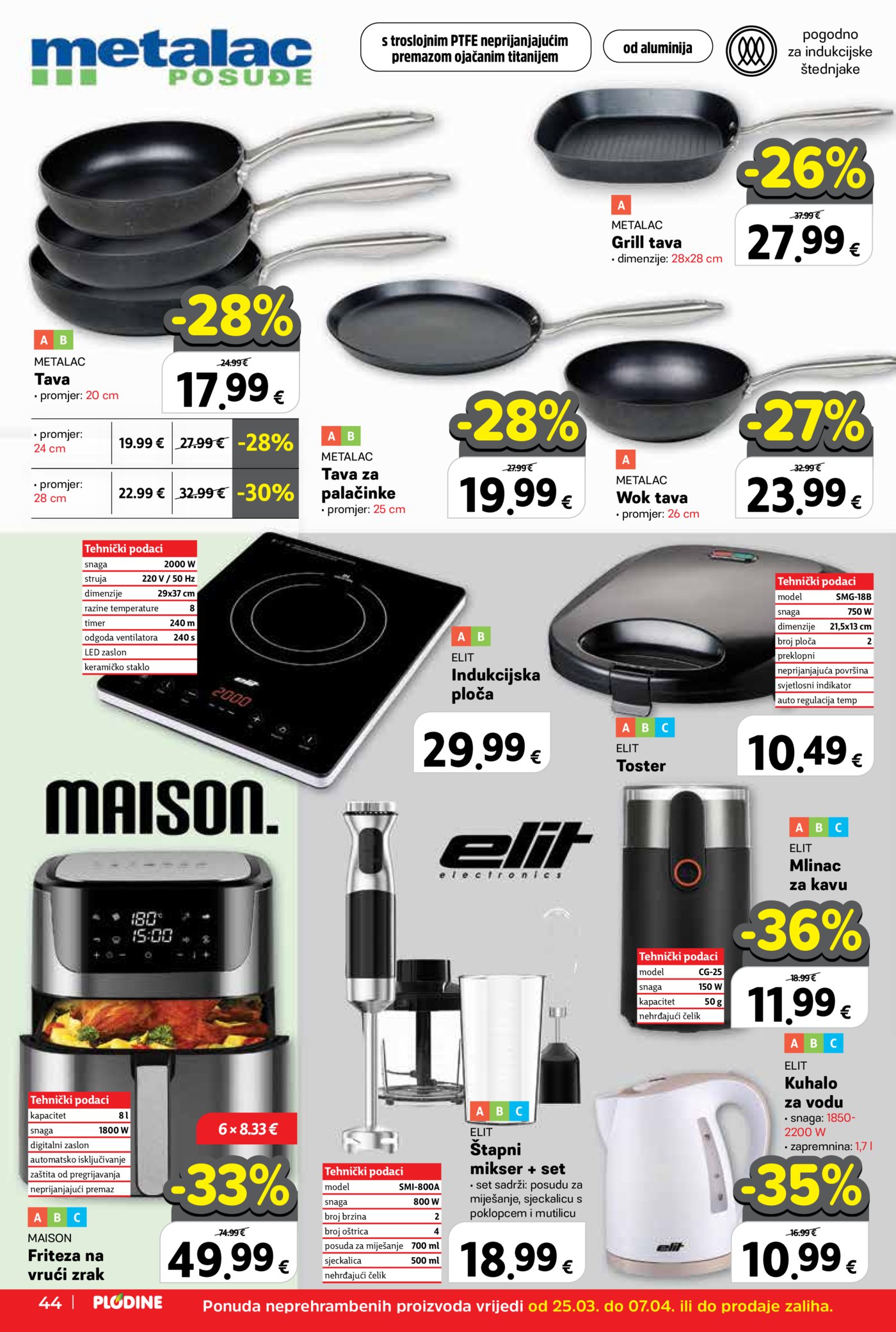 Plodine katalog Akcija 25.03. - 31.03.2026.