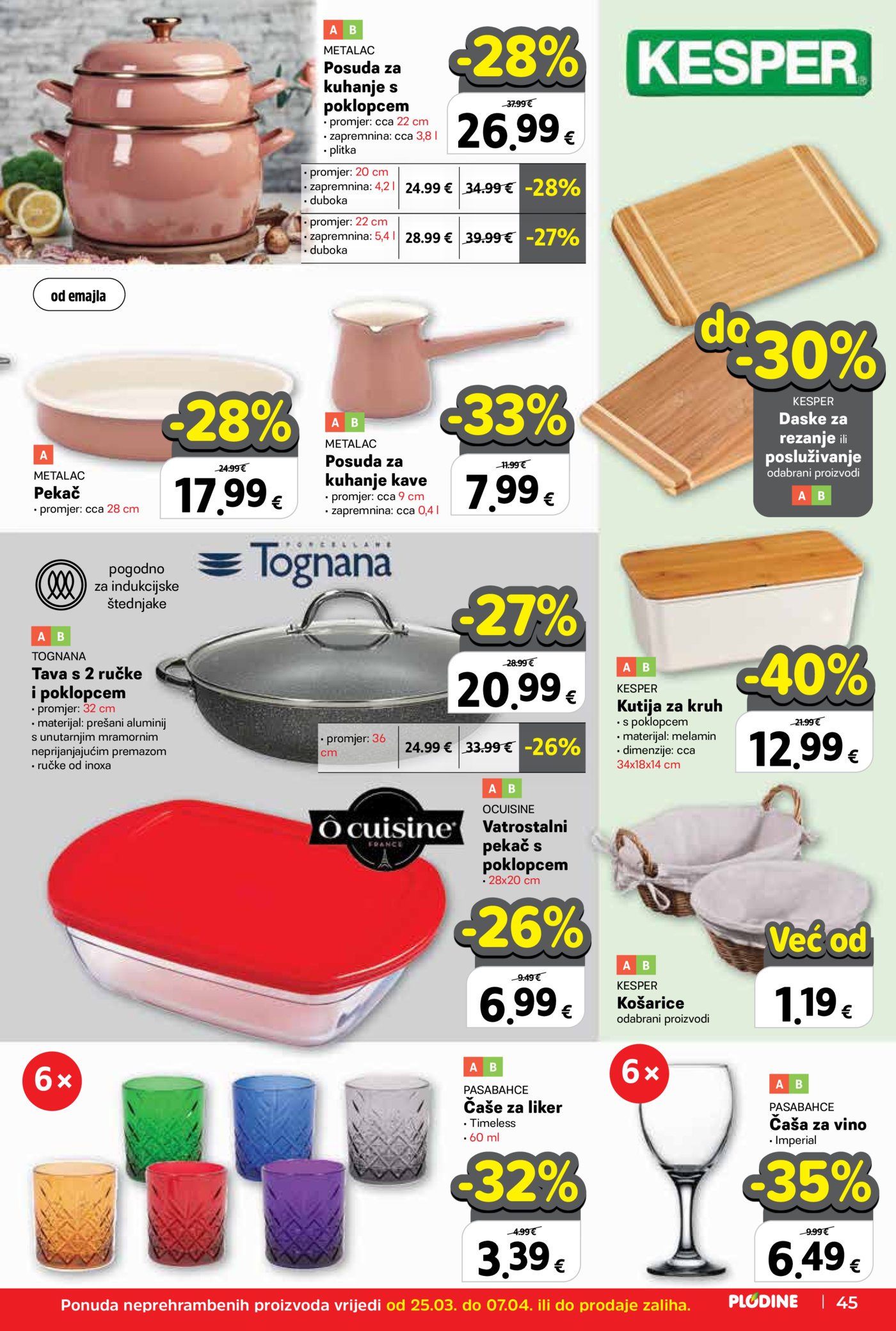 Plodine katalog Akcija 25.03. - 31.03.2026.