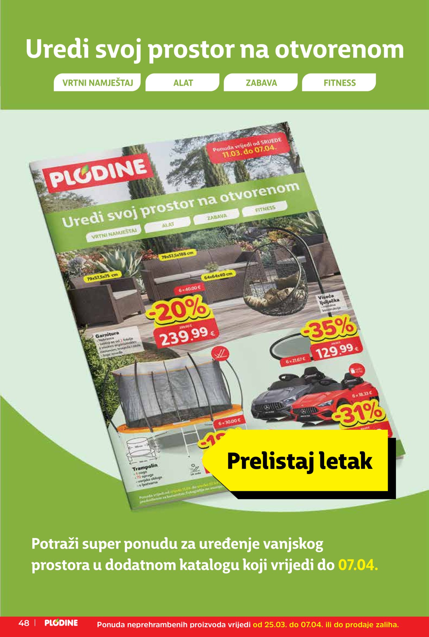 Plodine katalog Akcija 25.03. - 31.03.2026.
