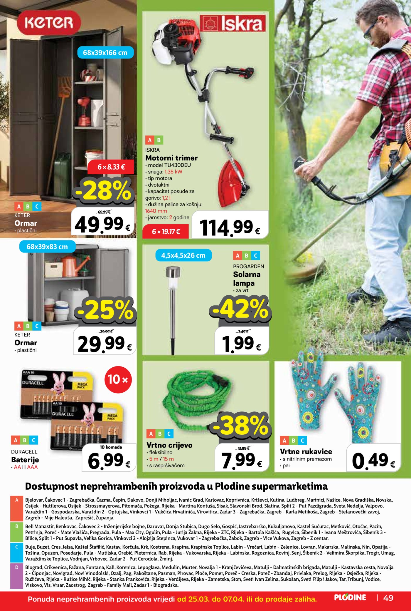 Plodine katalog Akcija 25.03. - 31.03.2026.