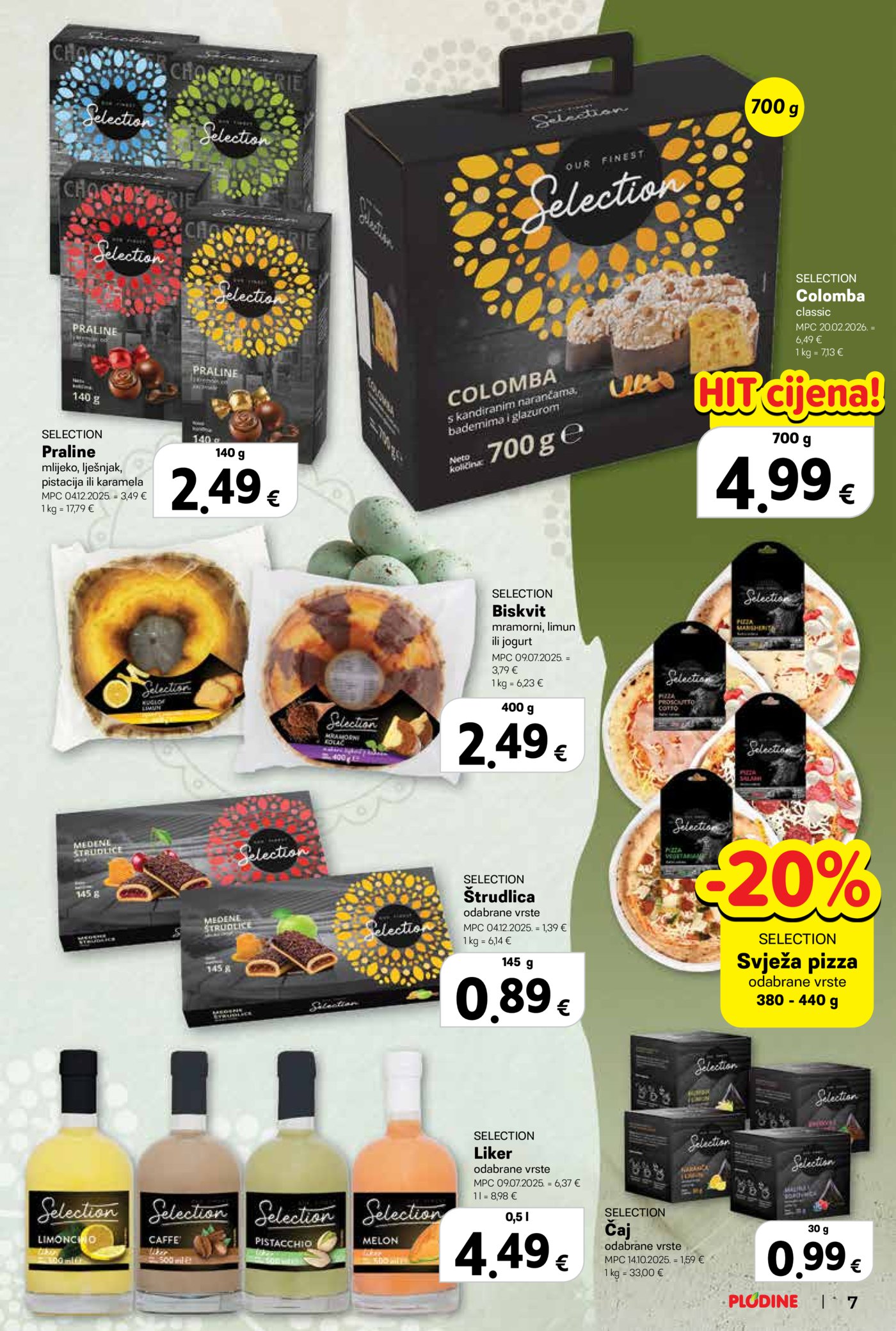 Plodine katalog Akcija 25.03. - 31.03.2026.