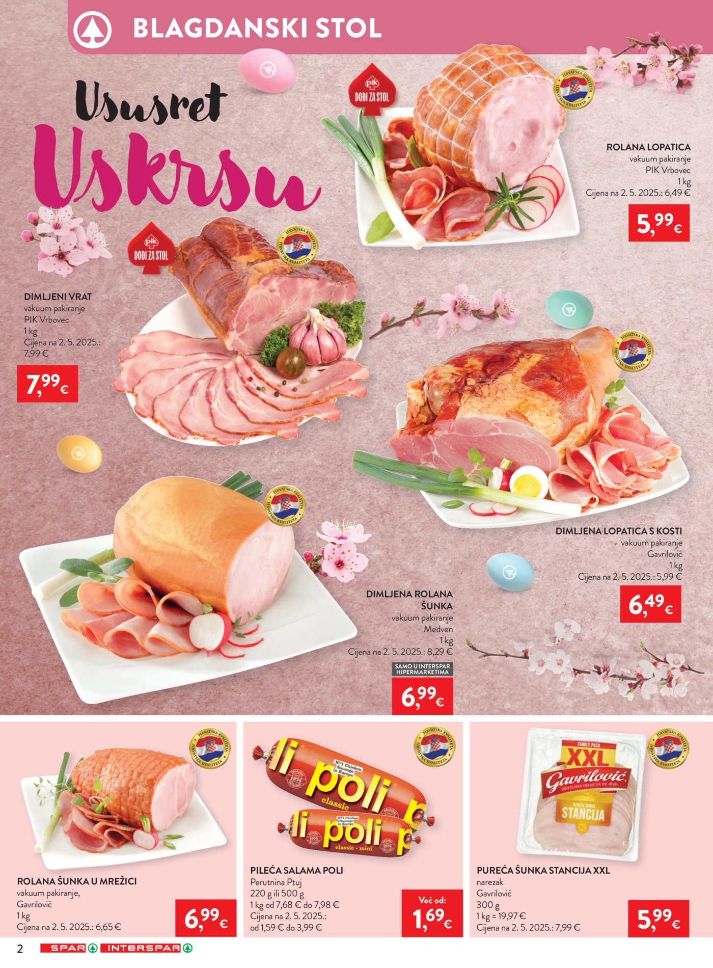 SPAR - INTERSPAR katalog 25.03. - 31.03.2026.