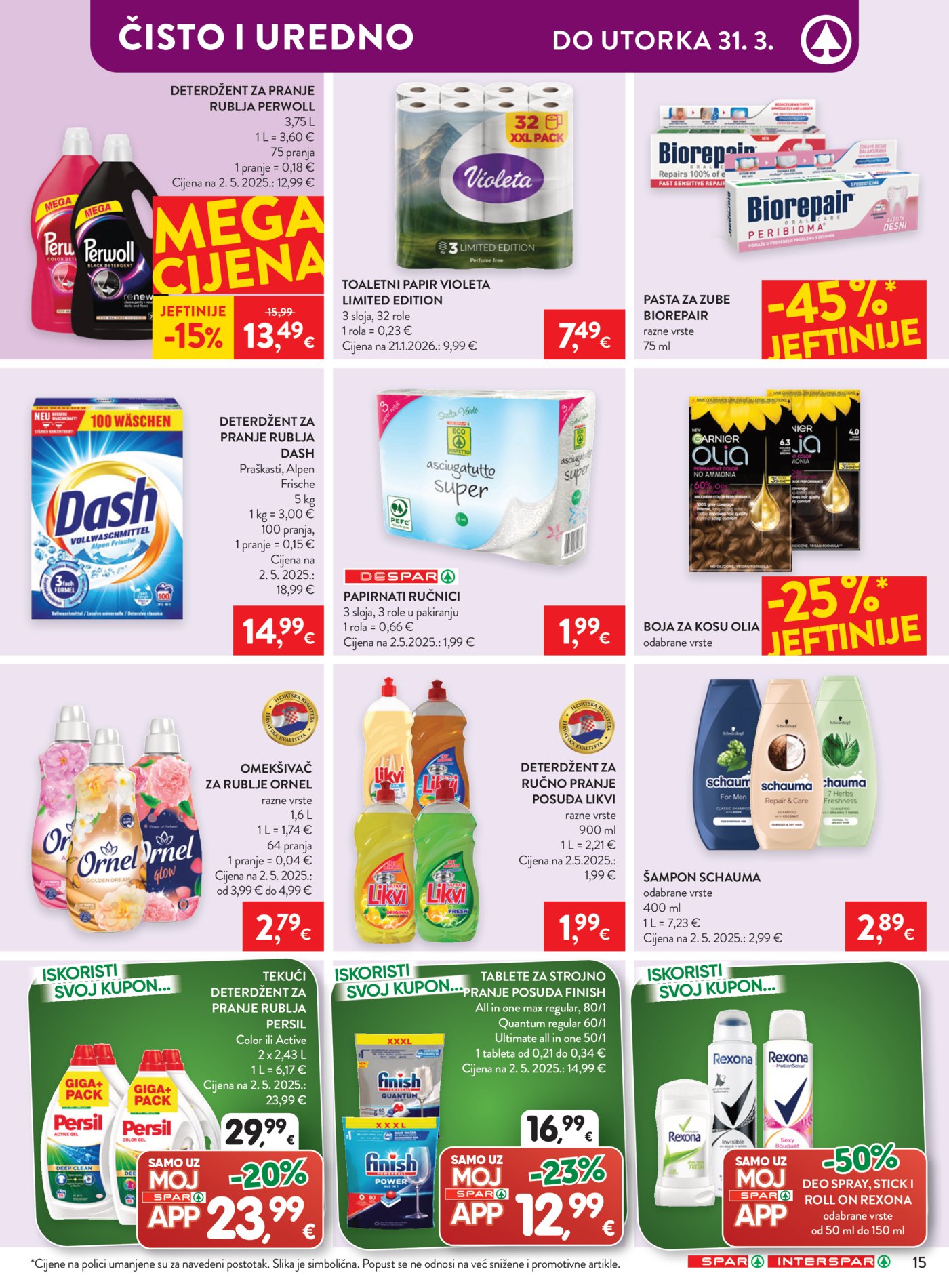 SPAR - INTERSPAR katalog 25.03. - 31.03.2026.