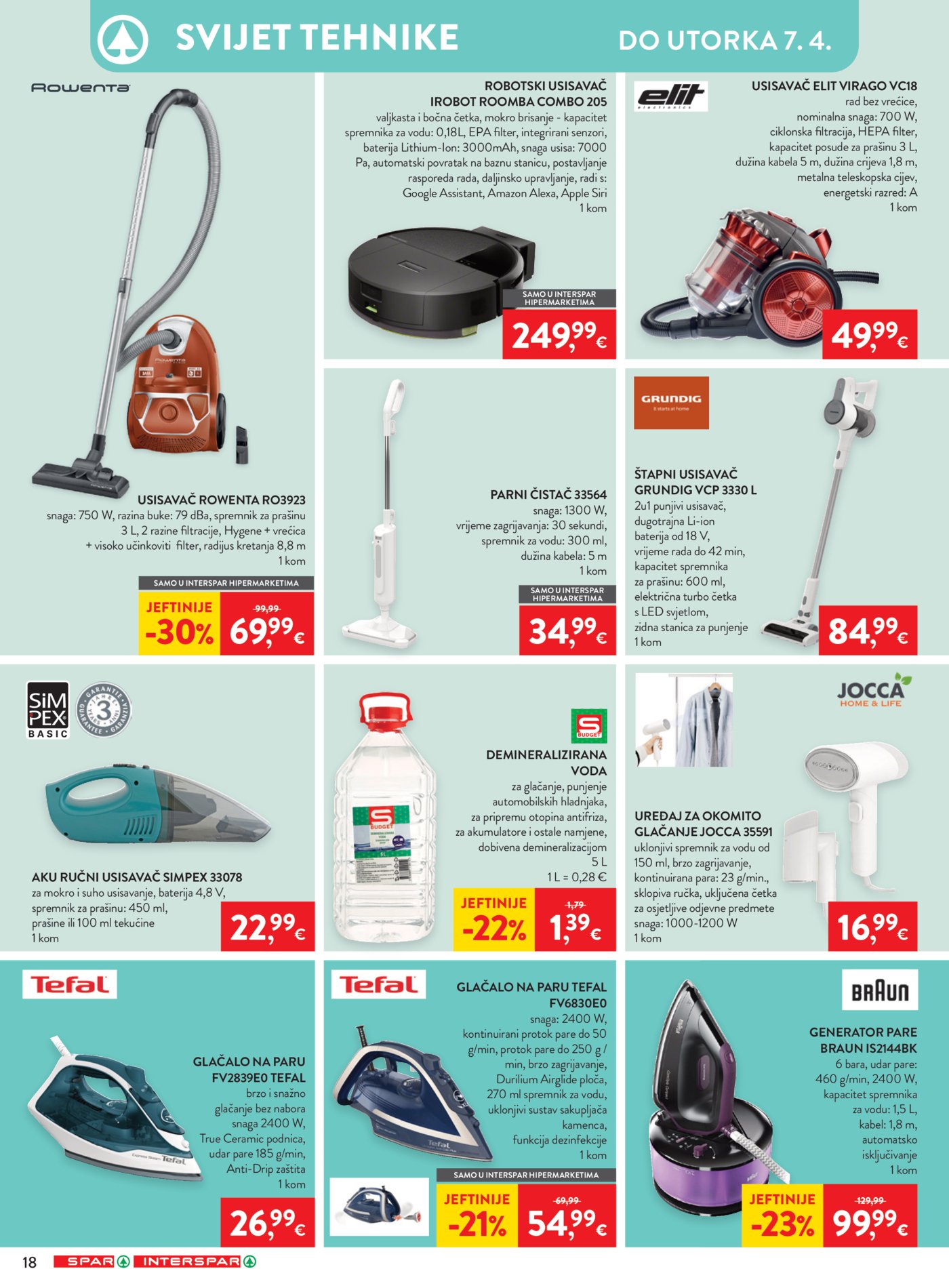 SPAR - INTERSPAR katalog 25.03. - 31.03.2026.