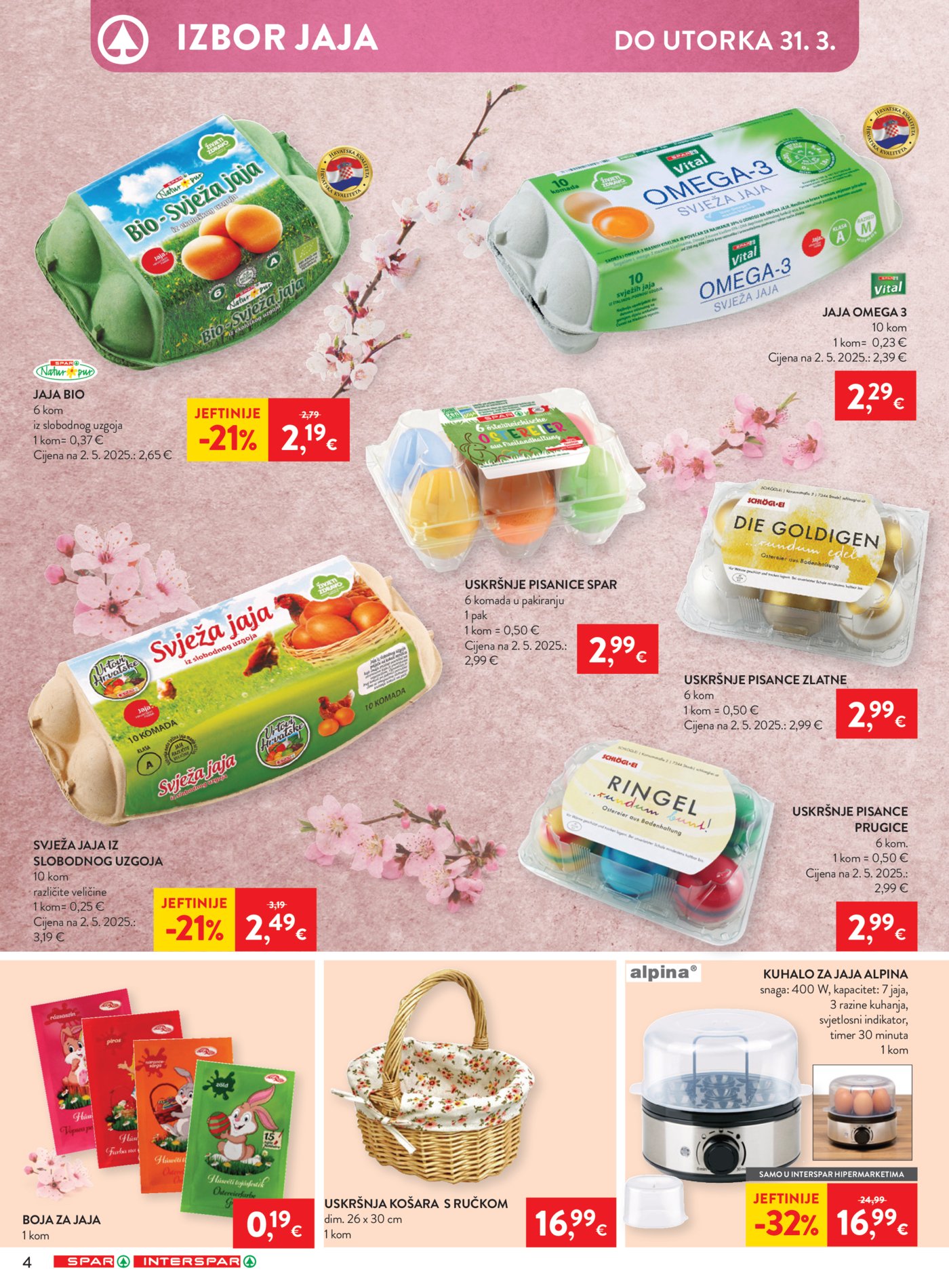 SPAR - INTERSPAR katalog 25.03. - 31.03.2026.