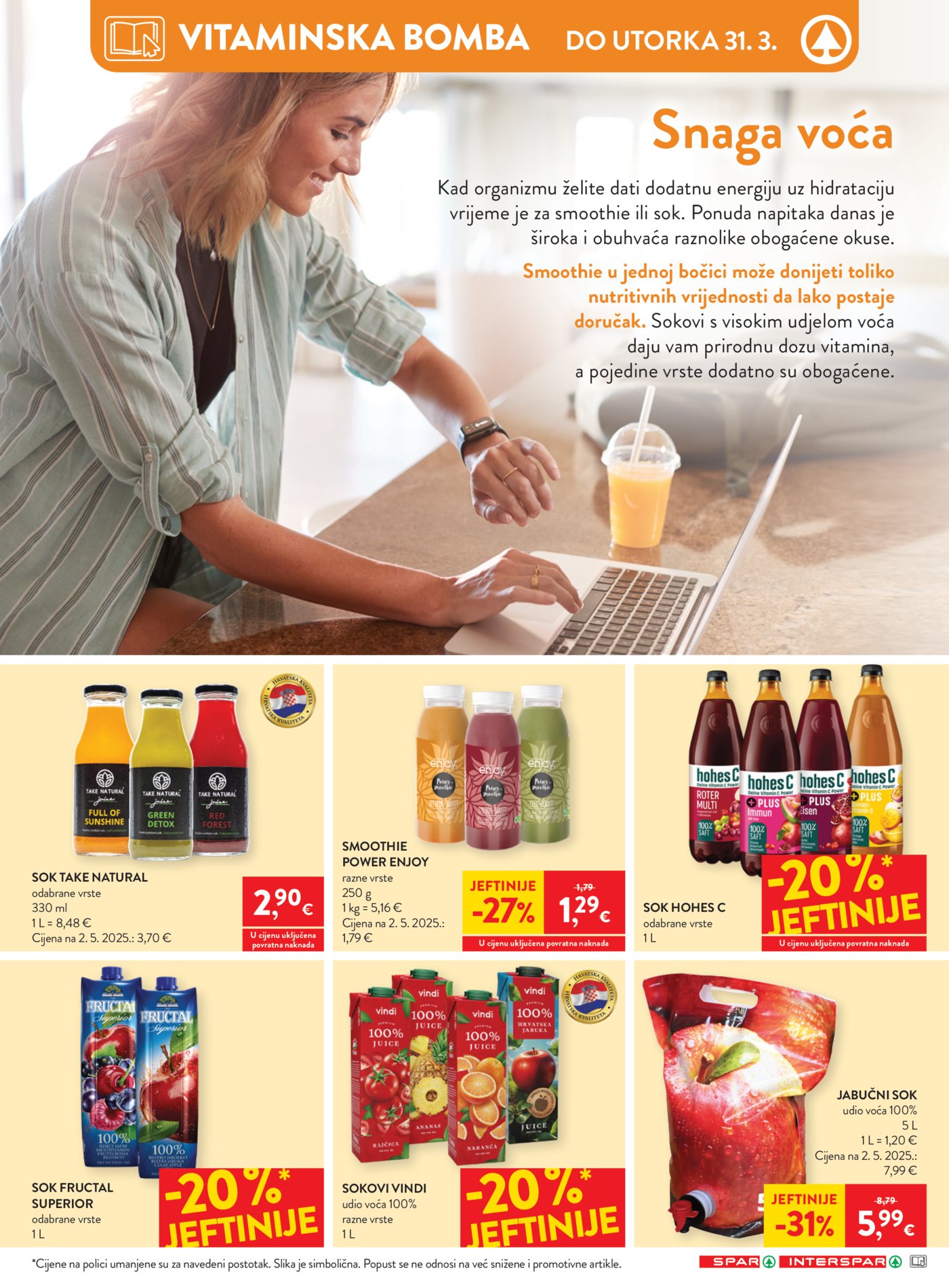 SPAR - INTERSPAR katalog 25.03. - 31.03.2026.