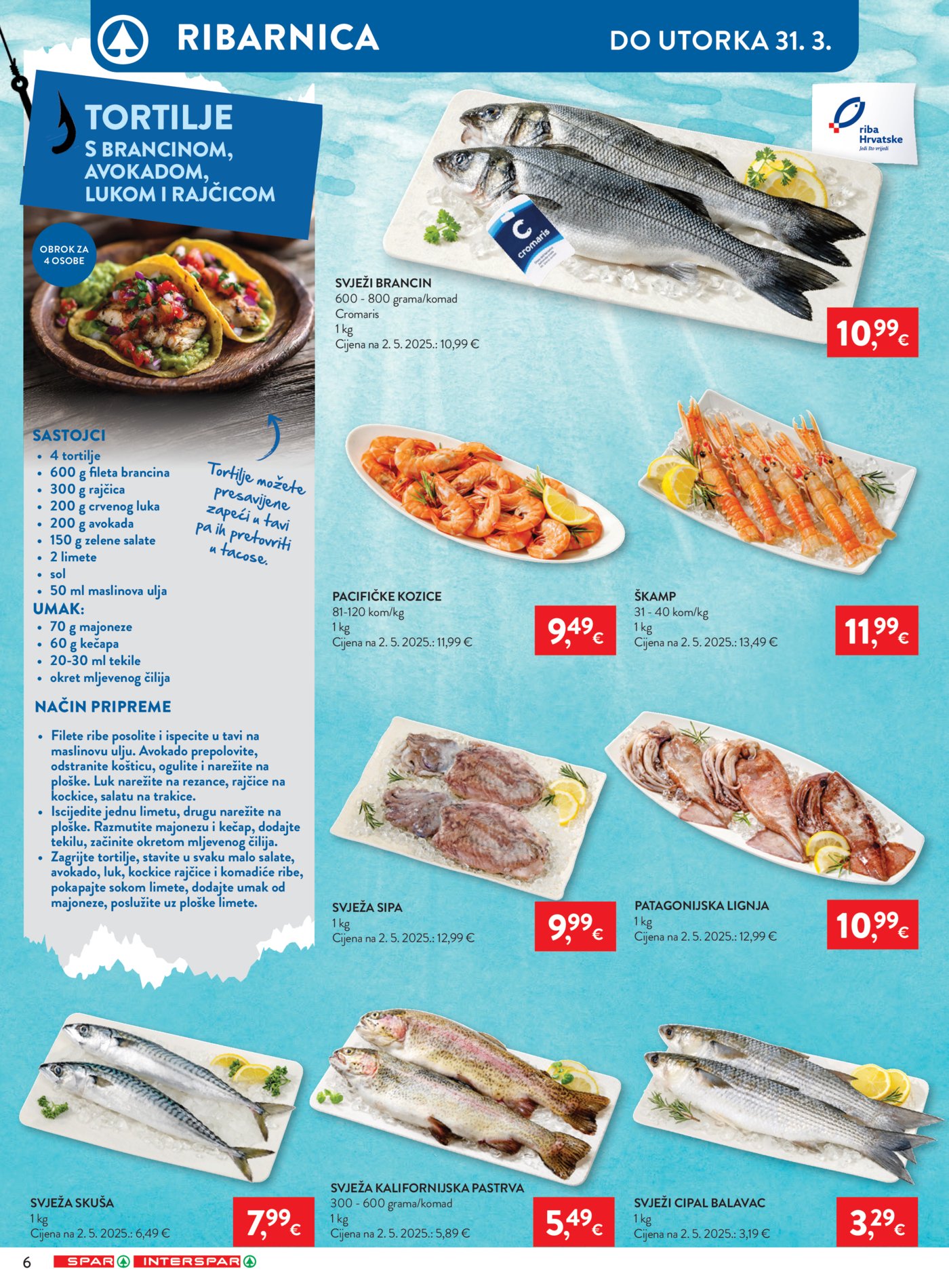SPAR - INTERSPAR katalog 25.03. - 31.03.2026.