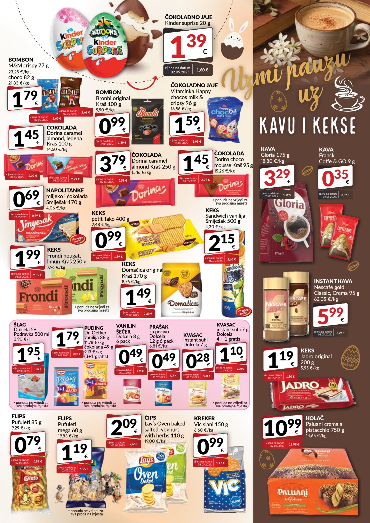 Bakmaz katalog Akcija 25.03.-31.03.2026.