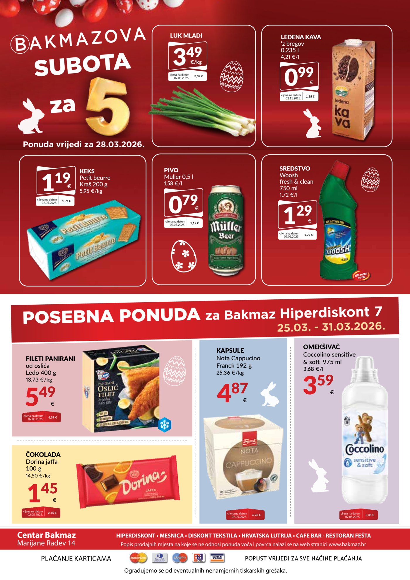 Bakmaz katalog Akcija 25.03.-31.03.2026.