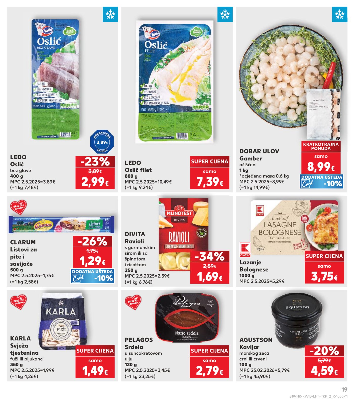 Kaufland katalog Akcija 25.03. - 31.03.2026. Odabrane poslovnice