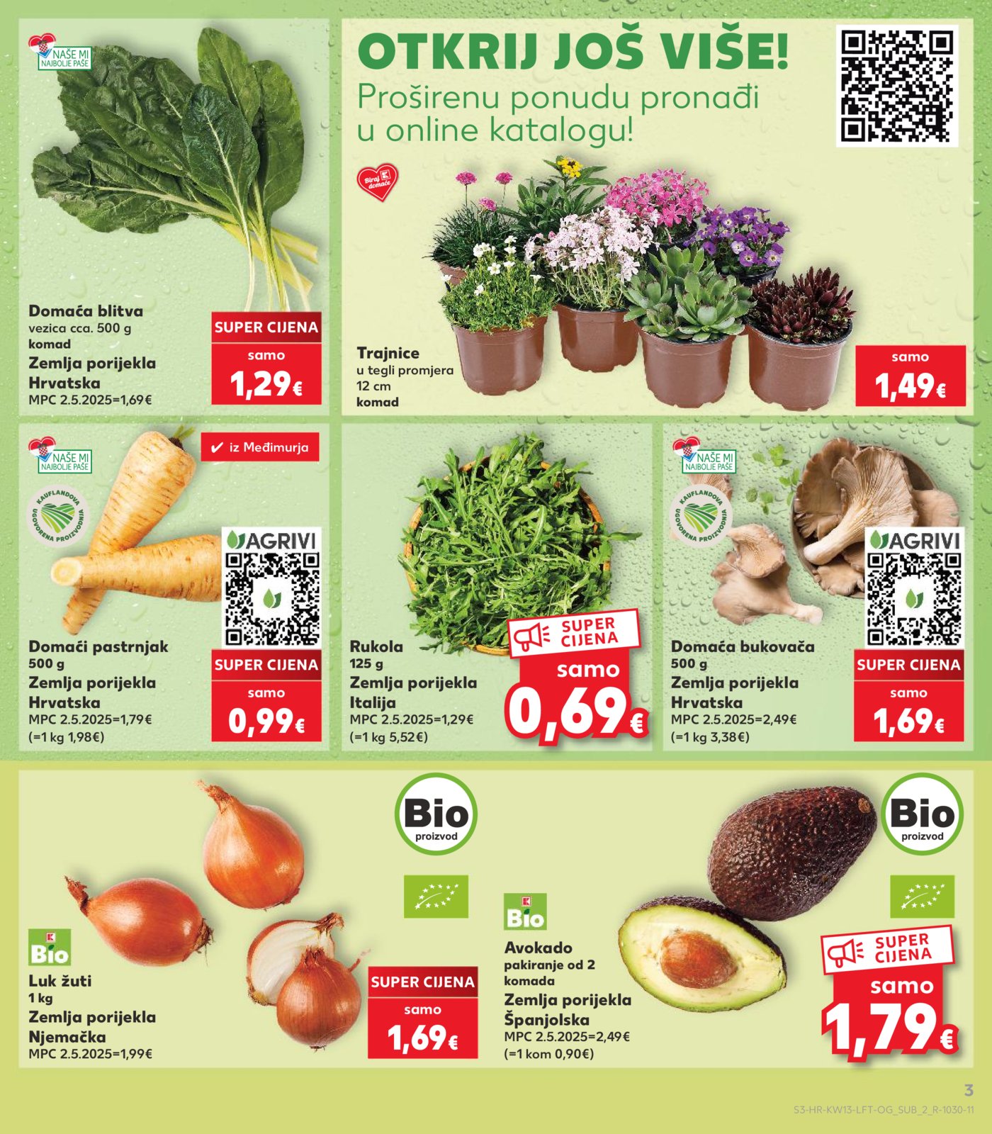 Kaufland katalog Akcija 25.03. - 31.03.2026. Odabrane poslovnice