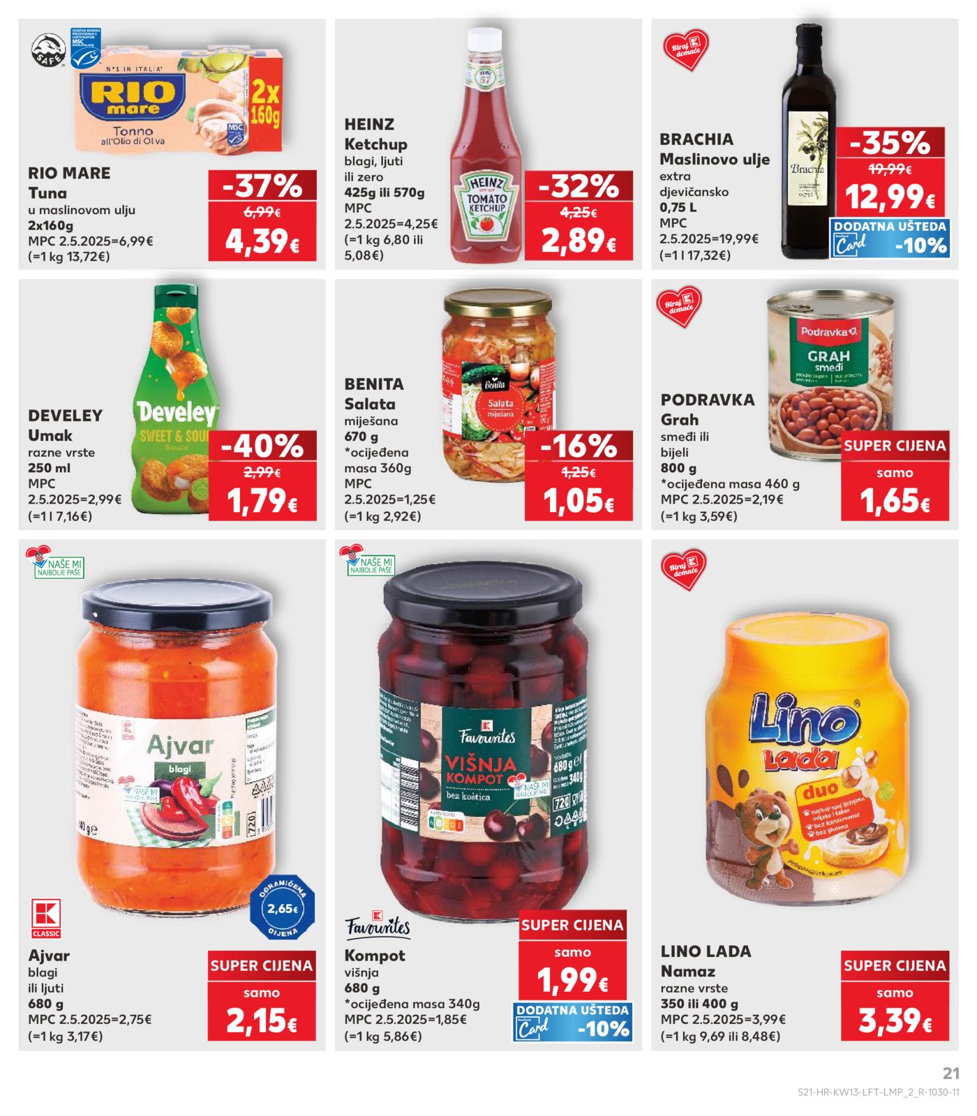 Kaufland katalog Akcija 25.03. - 31.03.2026. Odabrane poslovnice