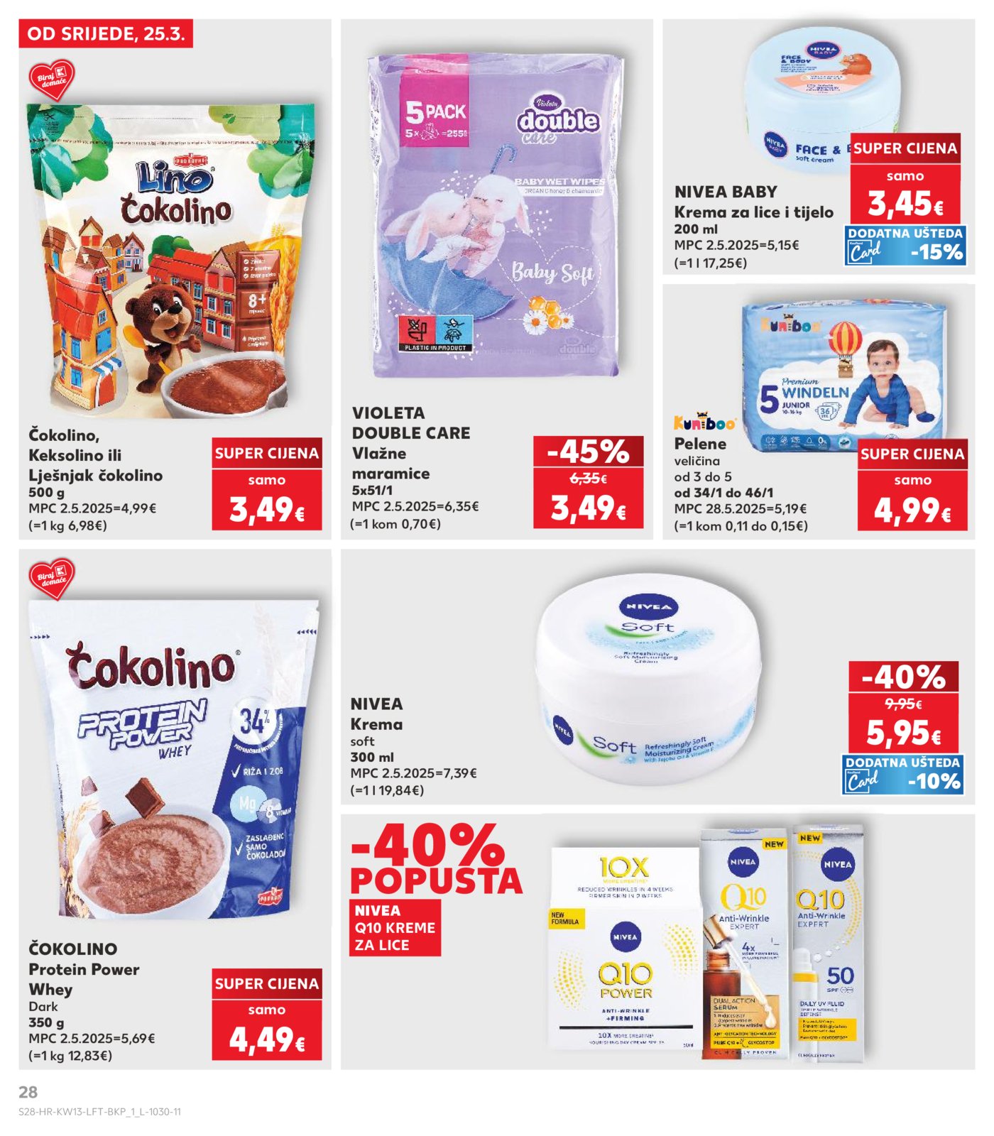 Kaufland katalog Akcija 25.03. - 31.03.2026. Odabrane poslovnice