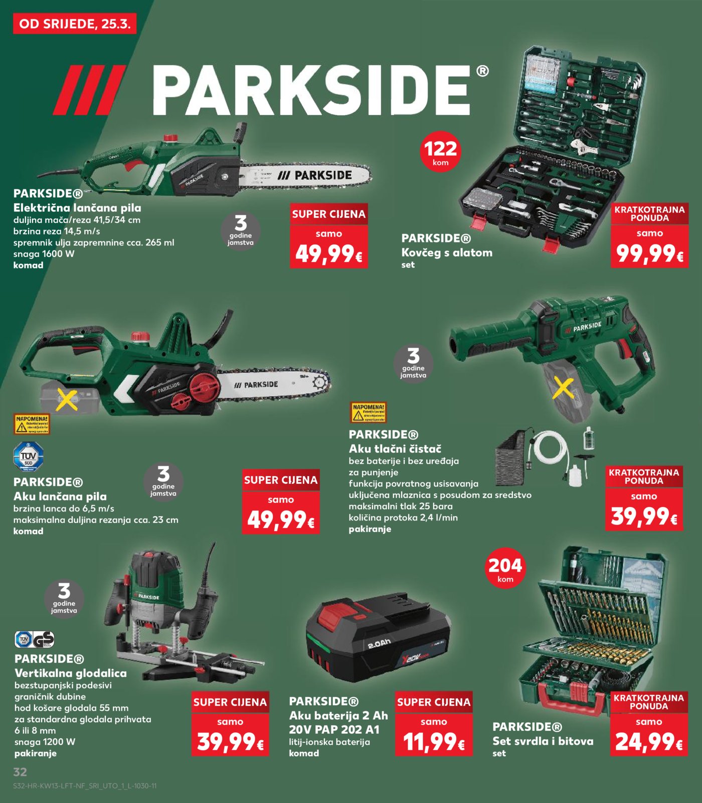Kaufland katalog Akcija 25.03. - 31.03.2026. Odabrane poslovnice