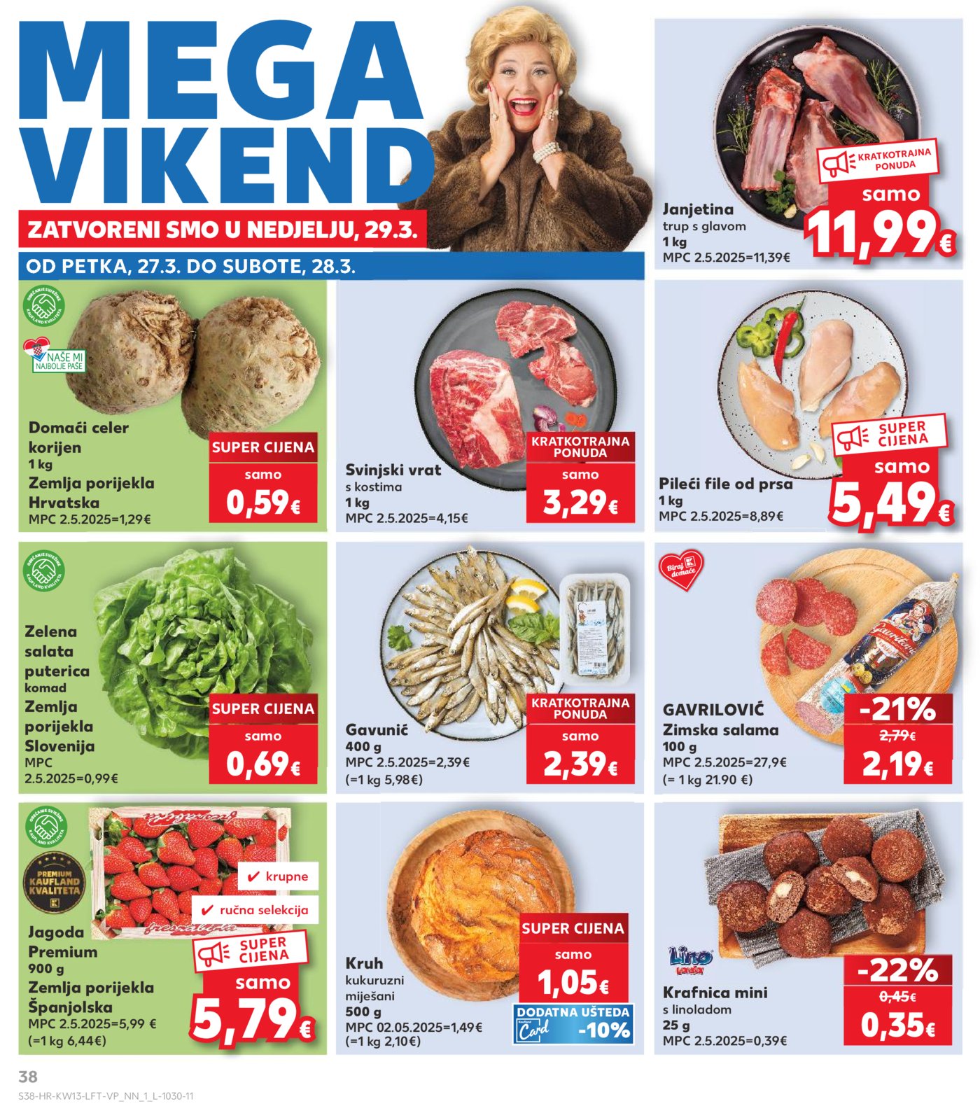 Kaufland katalog Akcija 25.03. - 31.03.2026. Odabrane poslovnice