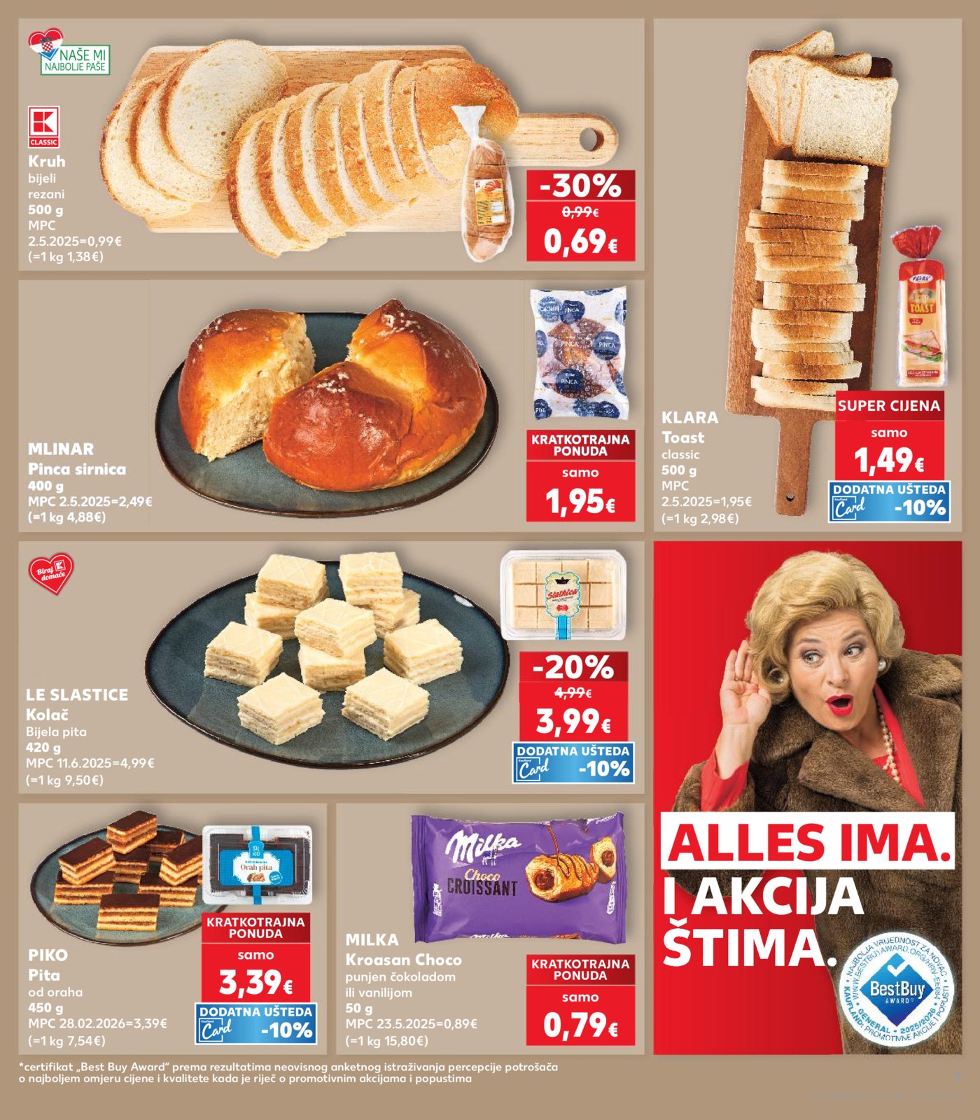 Kaufland katalog Akcija 25.03. - 31.03.2026. Odabrane poslovnice