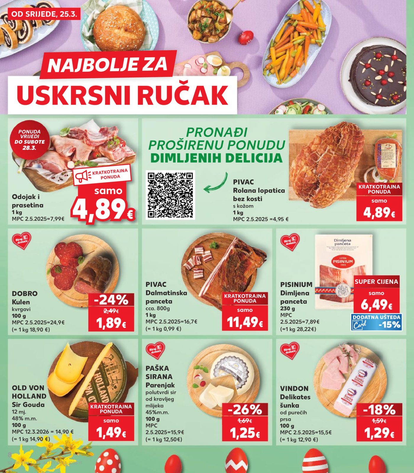 Kaufland katalog Akcija 25.03. - 31.03.2026. Odabrane poslovnice