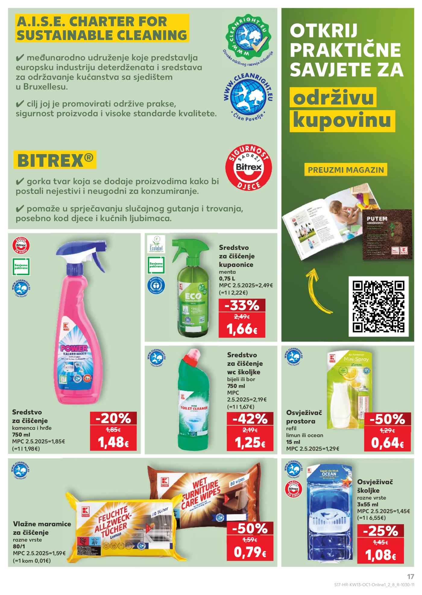 Kaufland katalog Robne marke 25.03. - 31.03.2026. Odabrane poslovnice