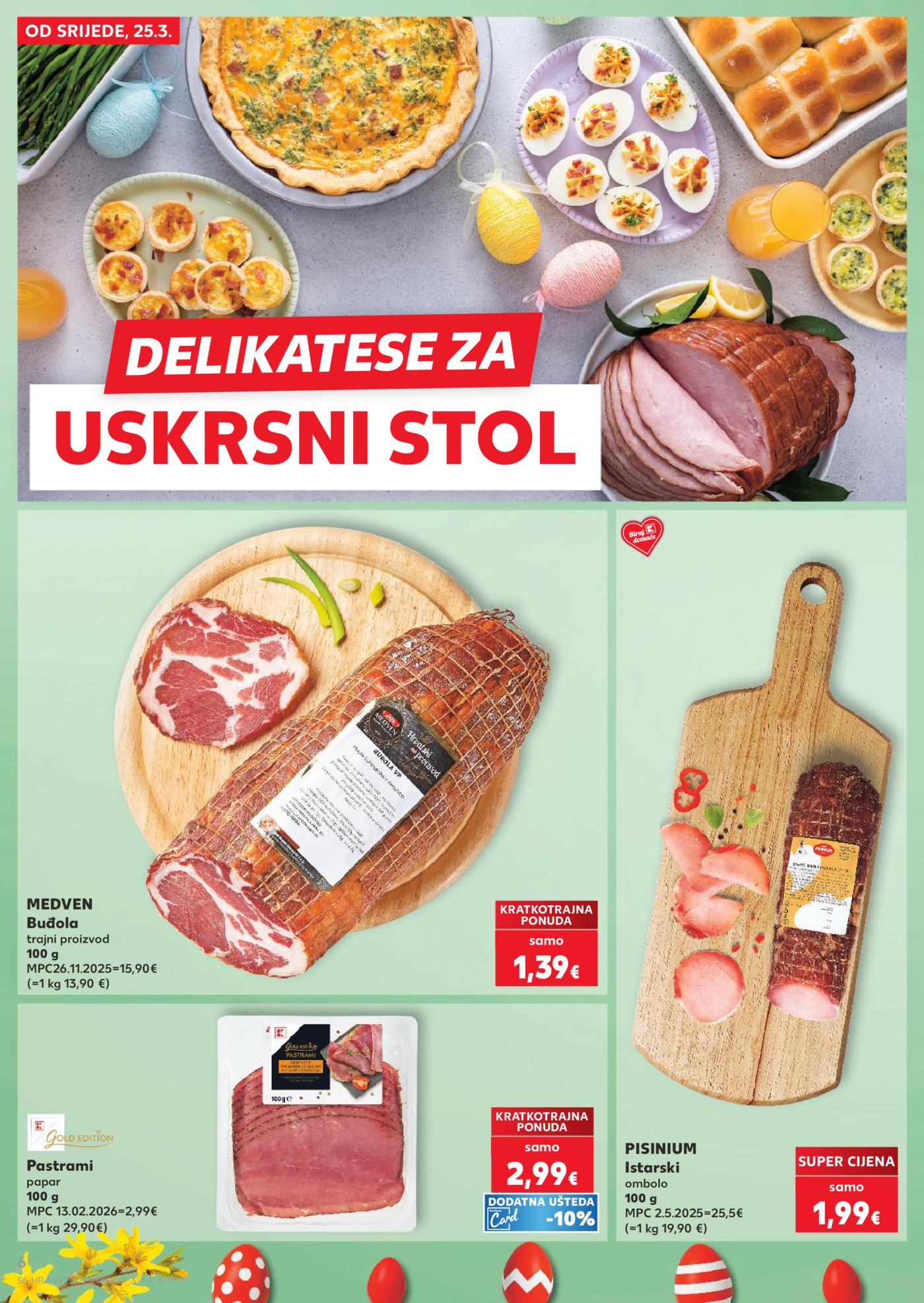 Kaufland katalog Robne marke 25.03. - 31.03.2026. Odabrane poslovnice