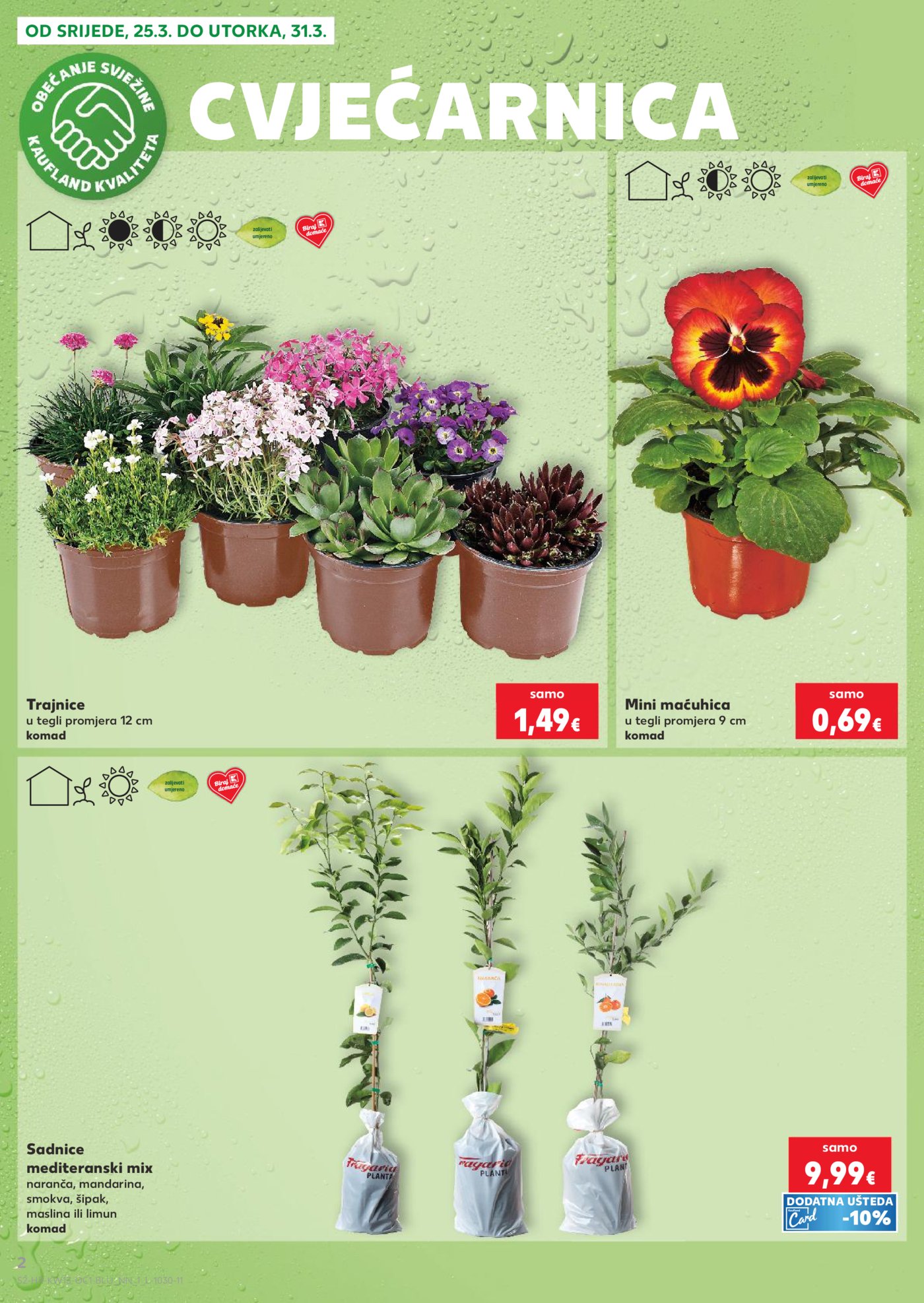 Kaufland katalog Robne marke 25.03. - 31.03.2026. Pula, Zadar, Split, Ivanec