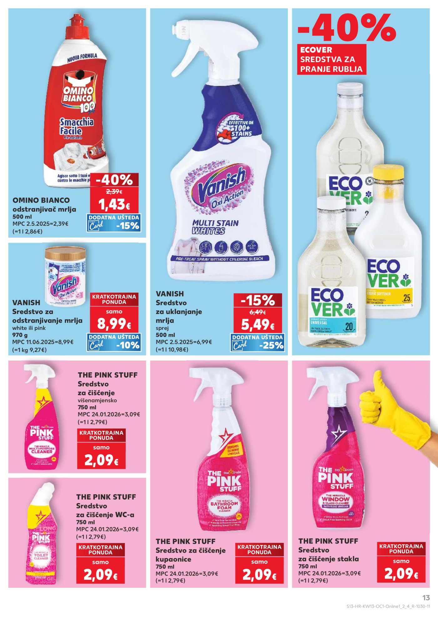 Kaufland katalog Robne marke 25.03. - 31.03.2026. Pula, Zadar, Split, Ivanec