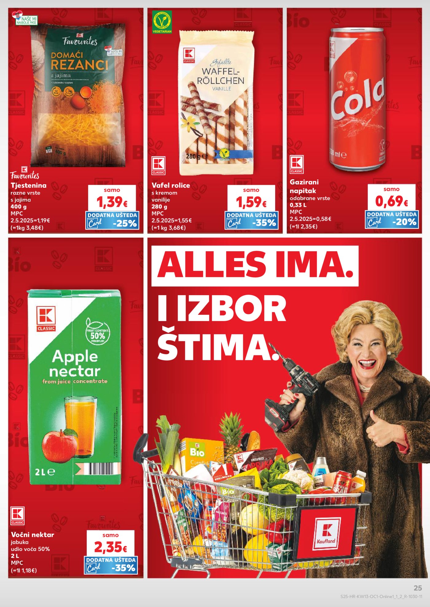 Kaufland katalog Robne marke 25.03. - 31.03.2026. Pula, Zadar, Split, Ivanec