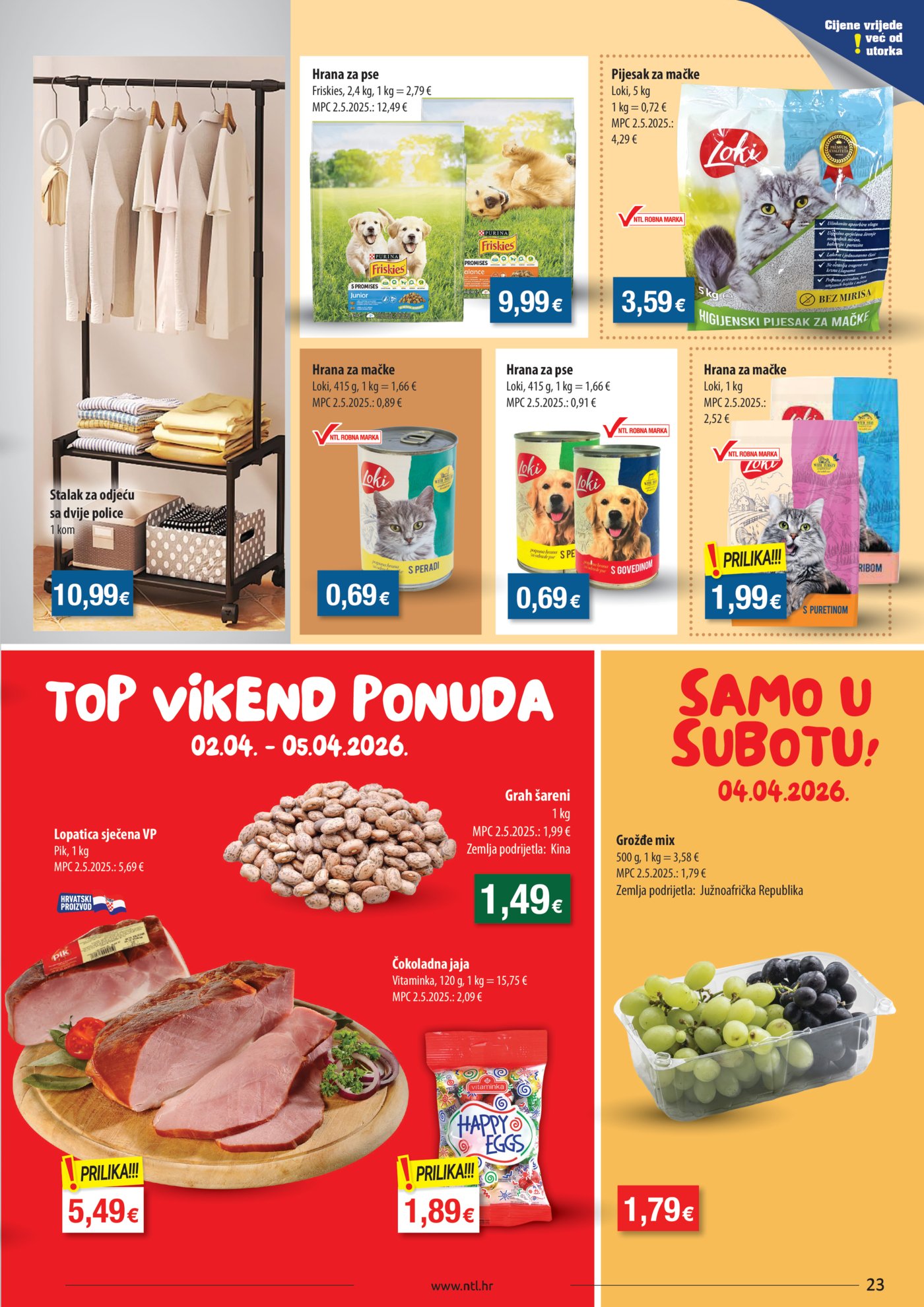 NTL katalog Akcija 01.04. - 07.04.2026. Istok