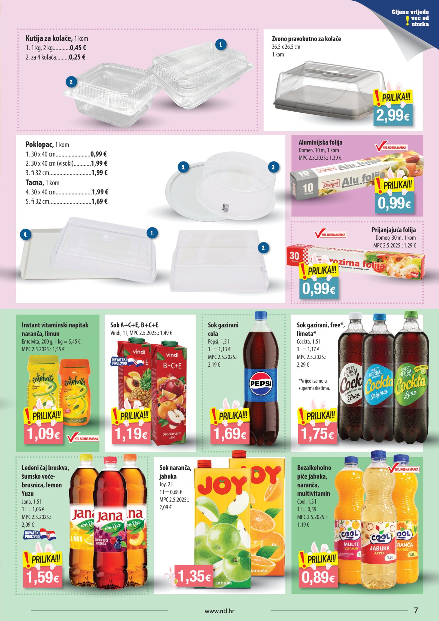 NTL katalog Akcija 01.04. - 07.04.2026. Istok