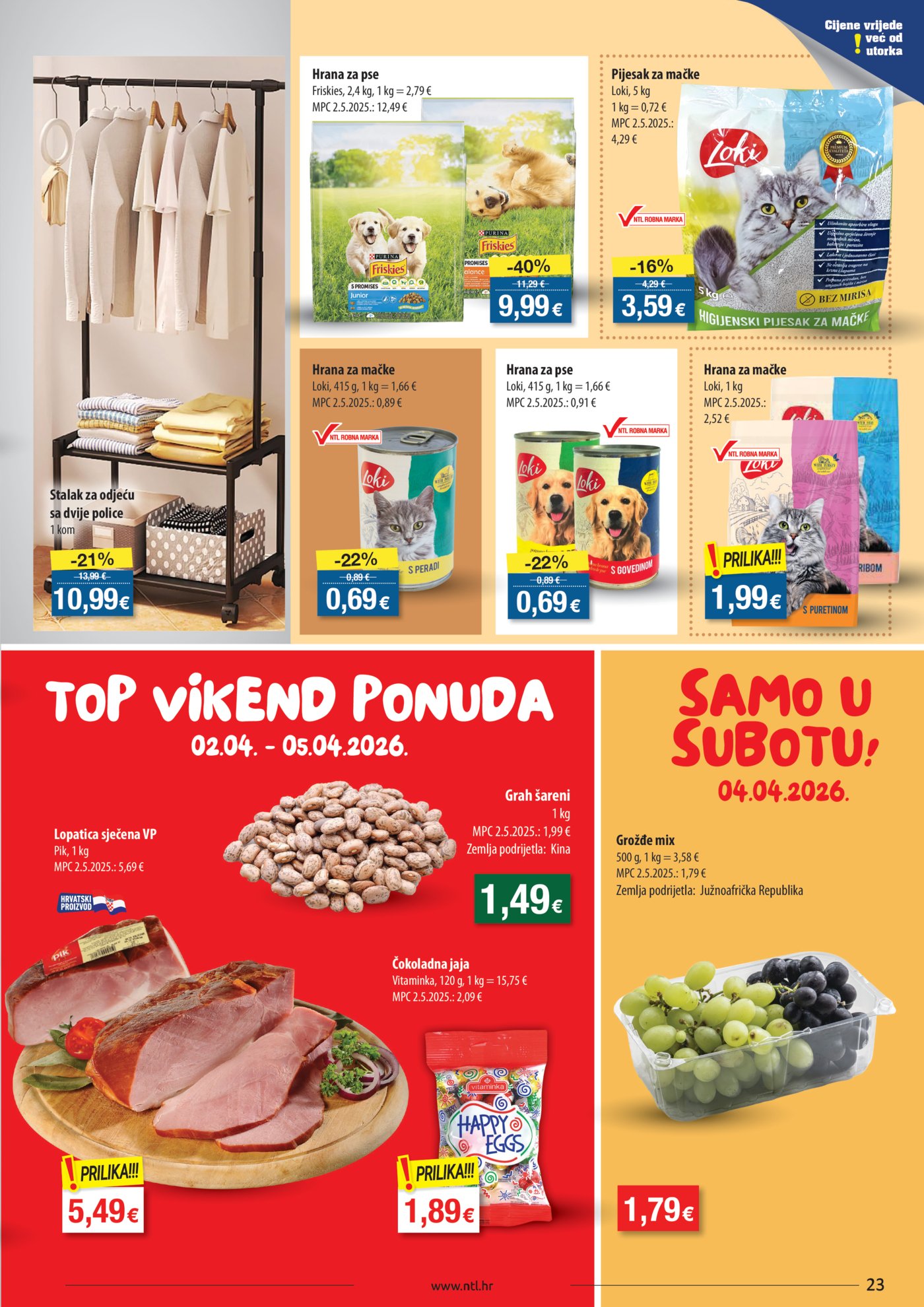 NTL katalog Akcija 01.04. - 07.04.2026. Zapad