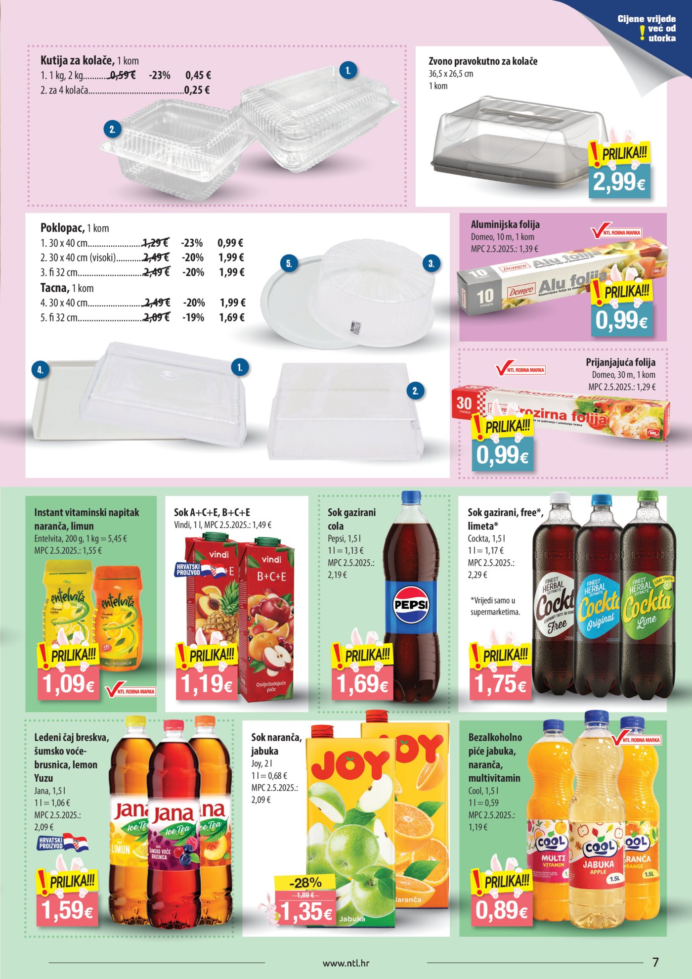 NTL katalog Akcija 01.04. - 07.04.2026. Zapad