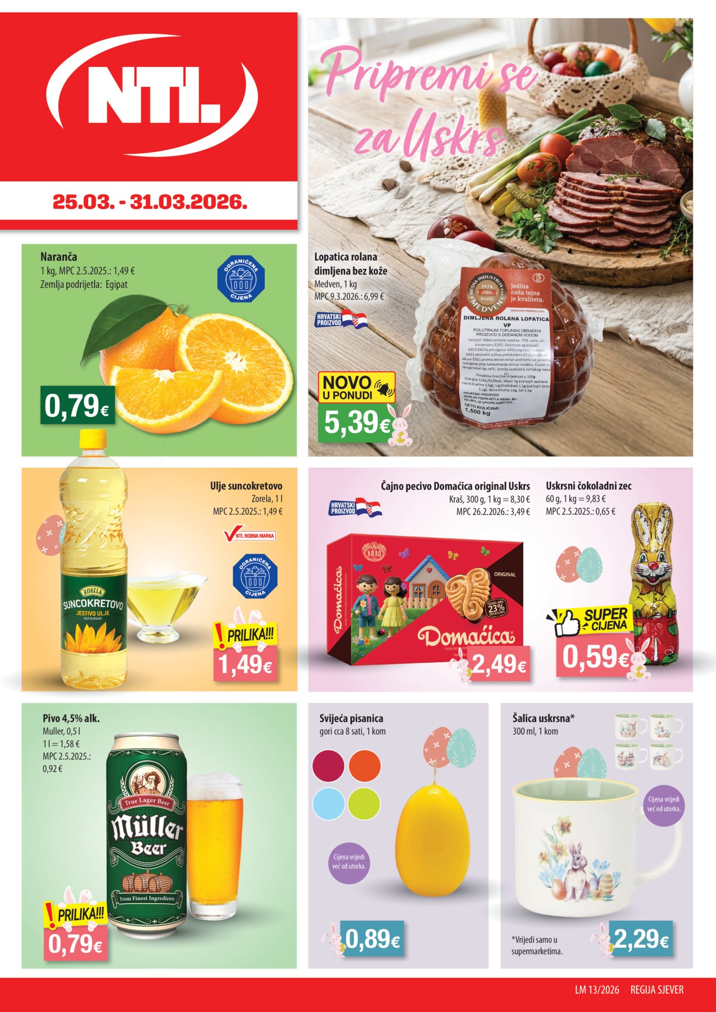 NTL katalog Akcija 25.03.-31.03.2026. sjever
