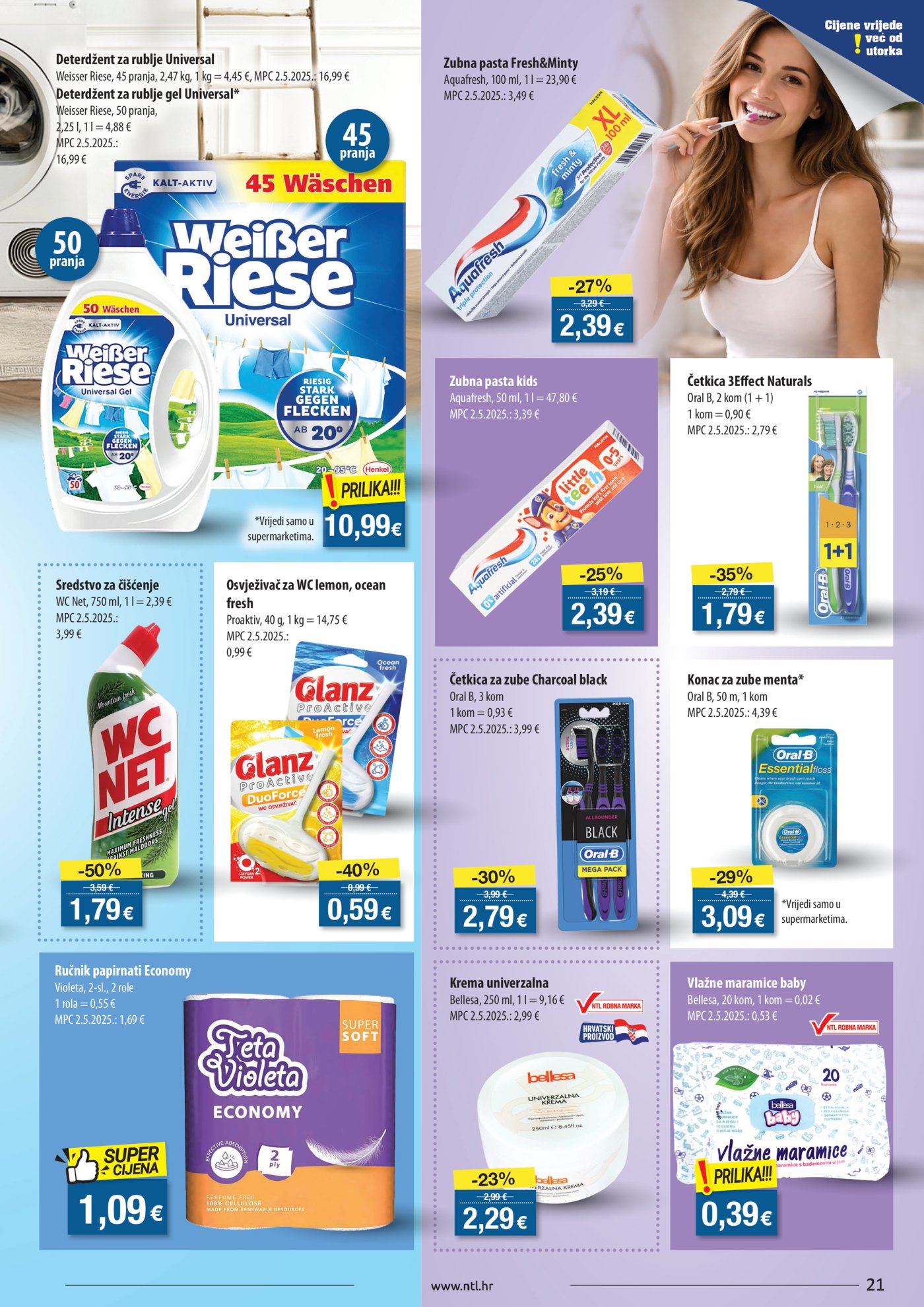 NTL katalog Akcija 25.03.-31.03.2026. zapad