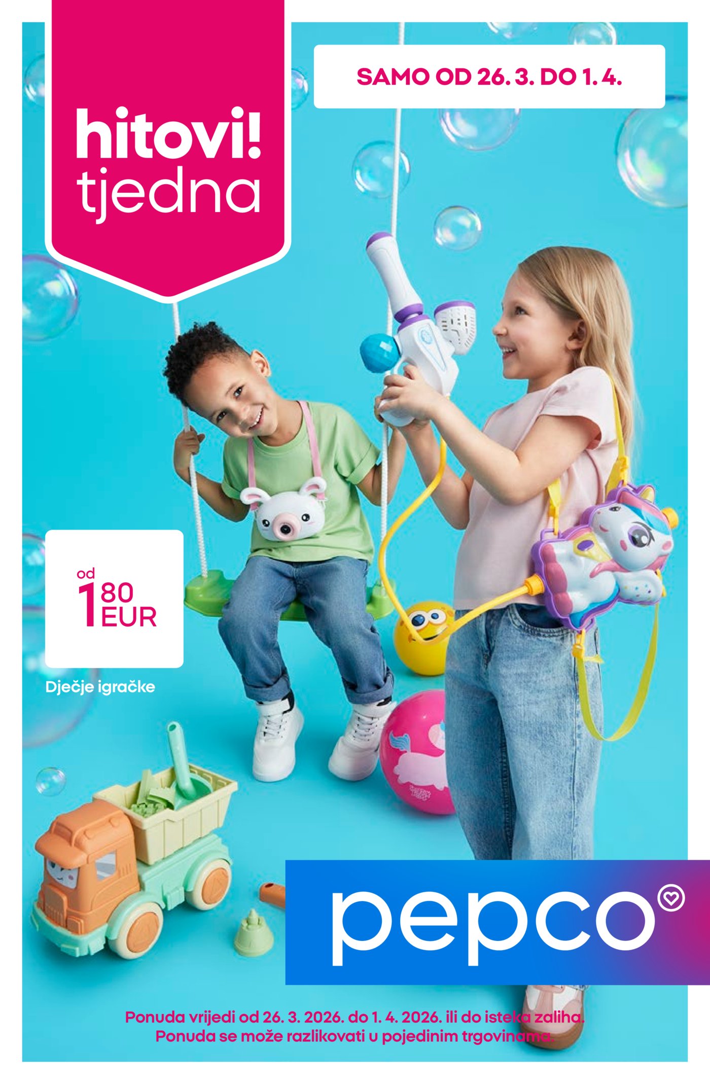 Pepco katalog Akcija 26.03. - 01.04.2026.