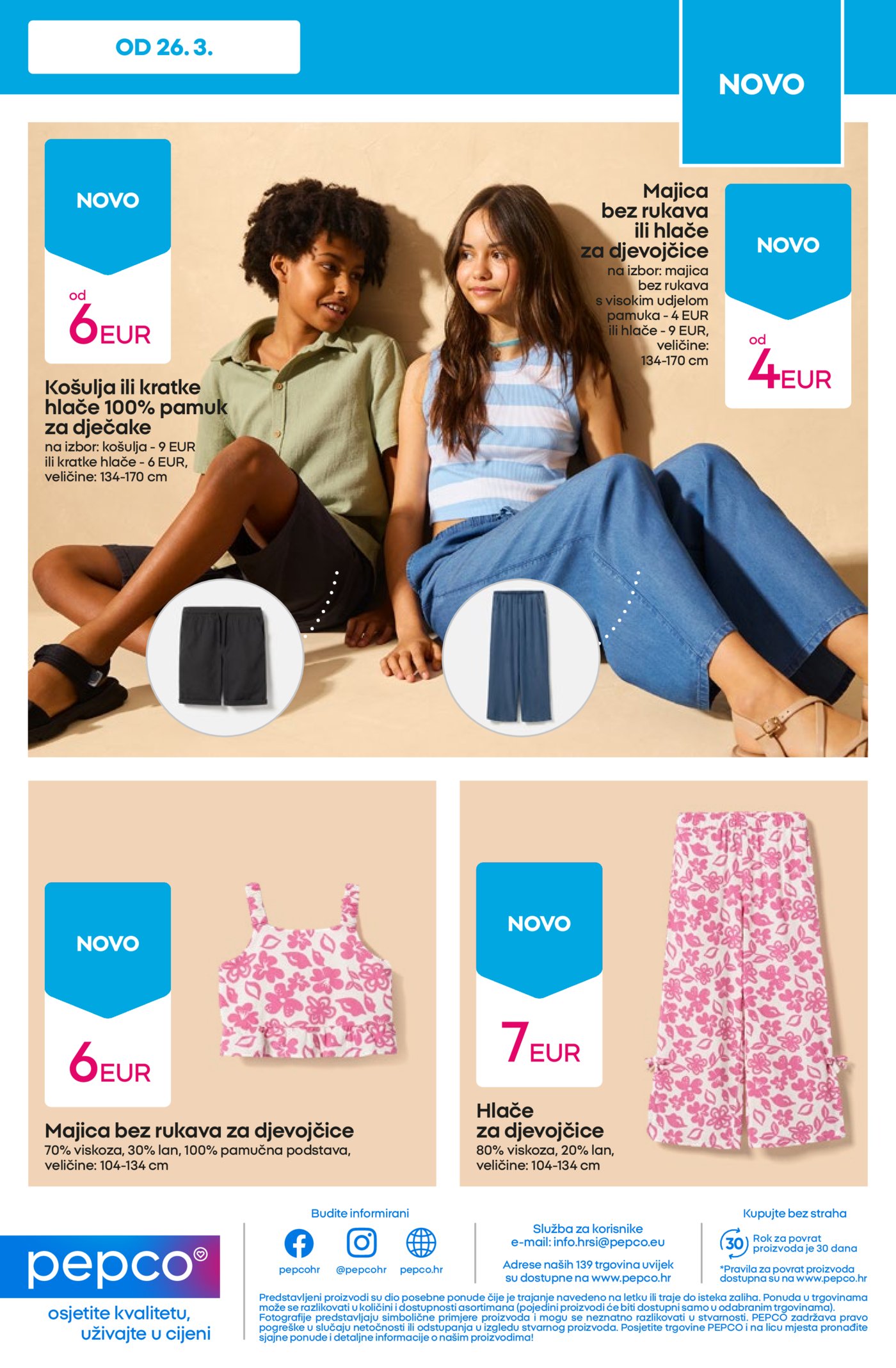 Pepco katalog Akcija 26.03. - 01.04.2026.