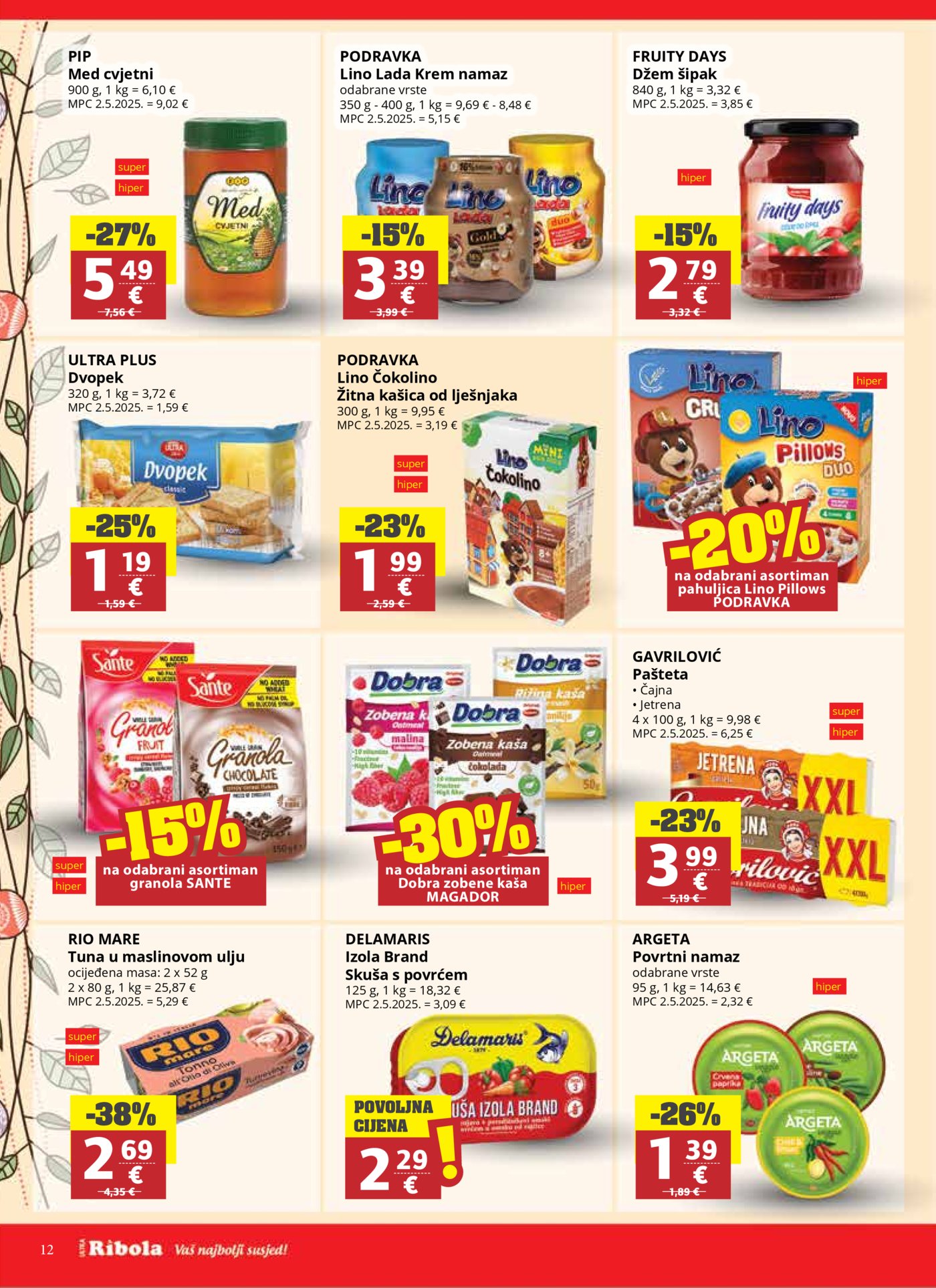 Ribola katalog Akcija 25.03.-07.04.2026.